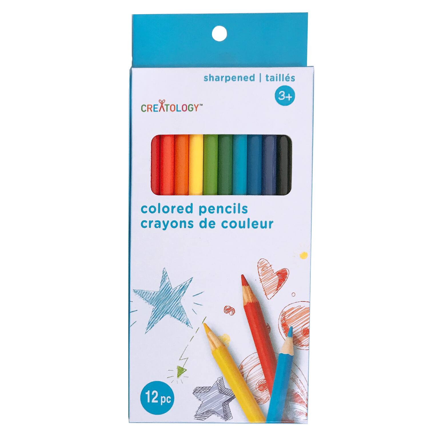 crayons de couleur creatology 12 unites michaels coloriage cheval facile