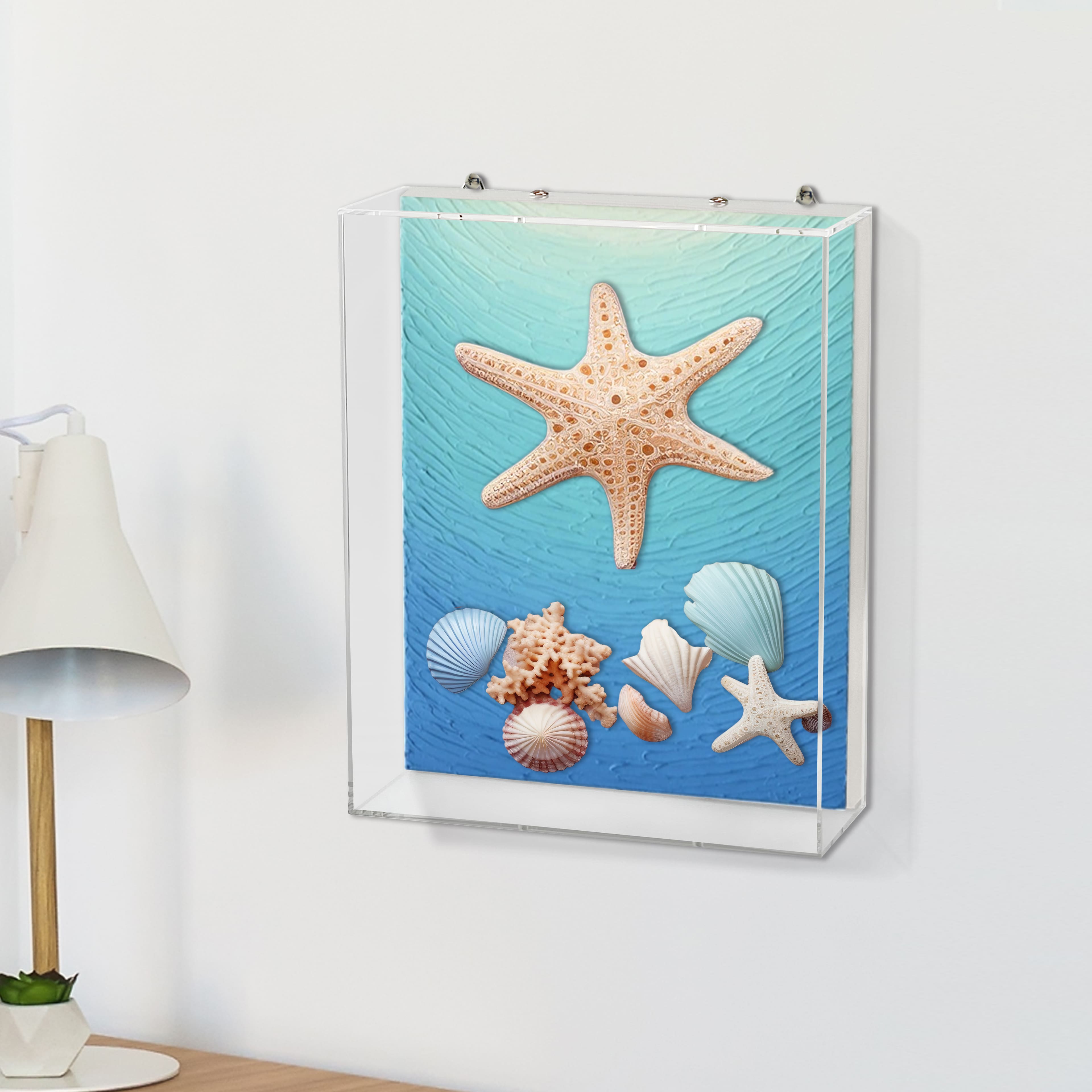 8" x 10" Clear Back Loading Shadow Box by Studio Décor®