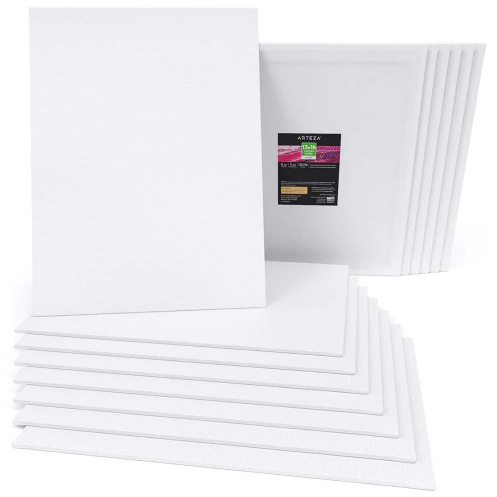 Arteza&#xAE; White Canvas Panels, 14ct.