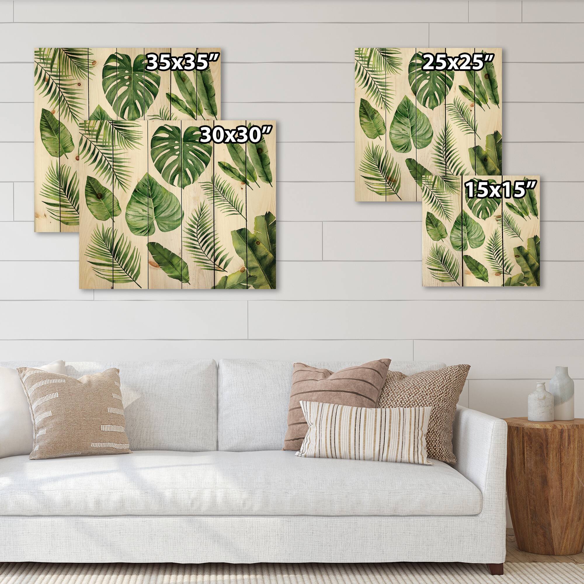 Designart - Tropical Leaf Of Monstera V