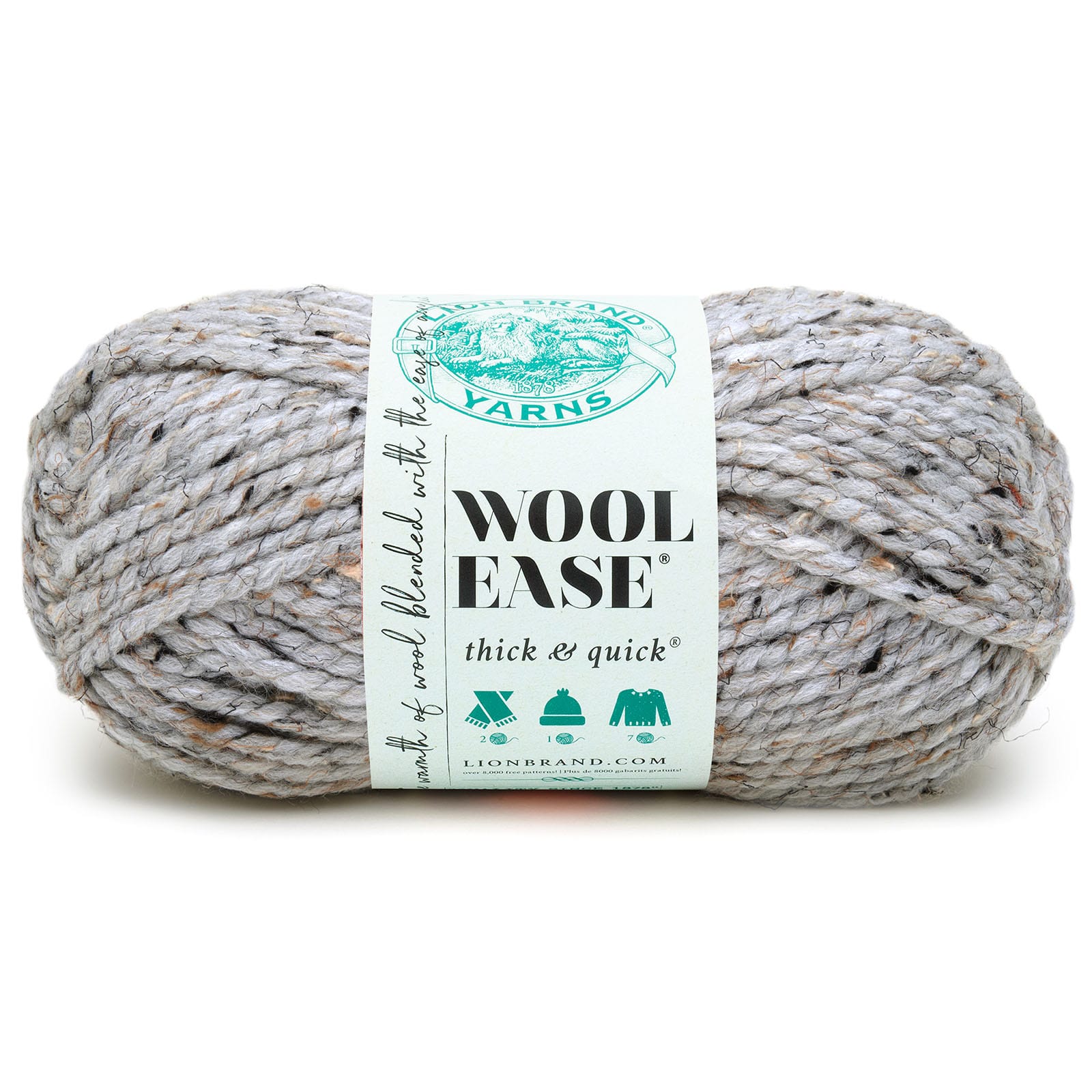 Bulk Buy: Lion Brand Wool Ease Thick & Quick Yarn (3-Pack) Fisherman  640-099 : : Home