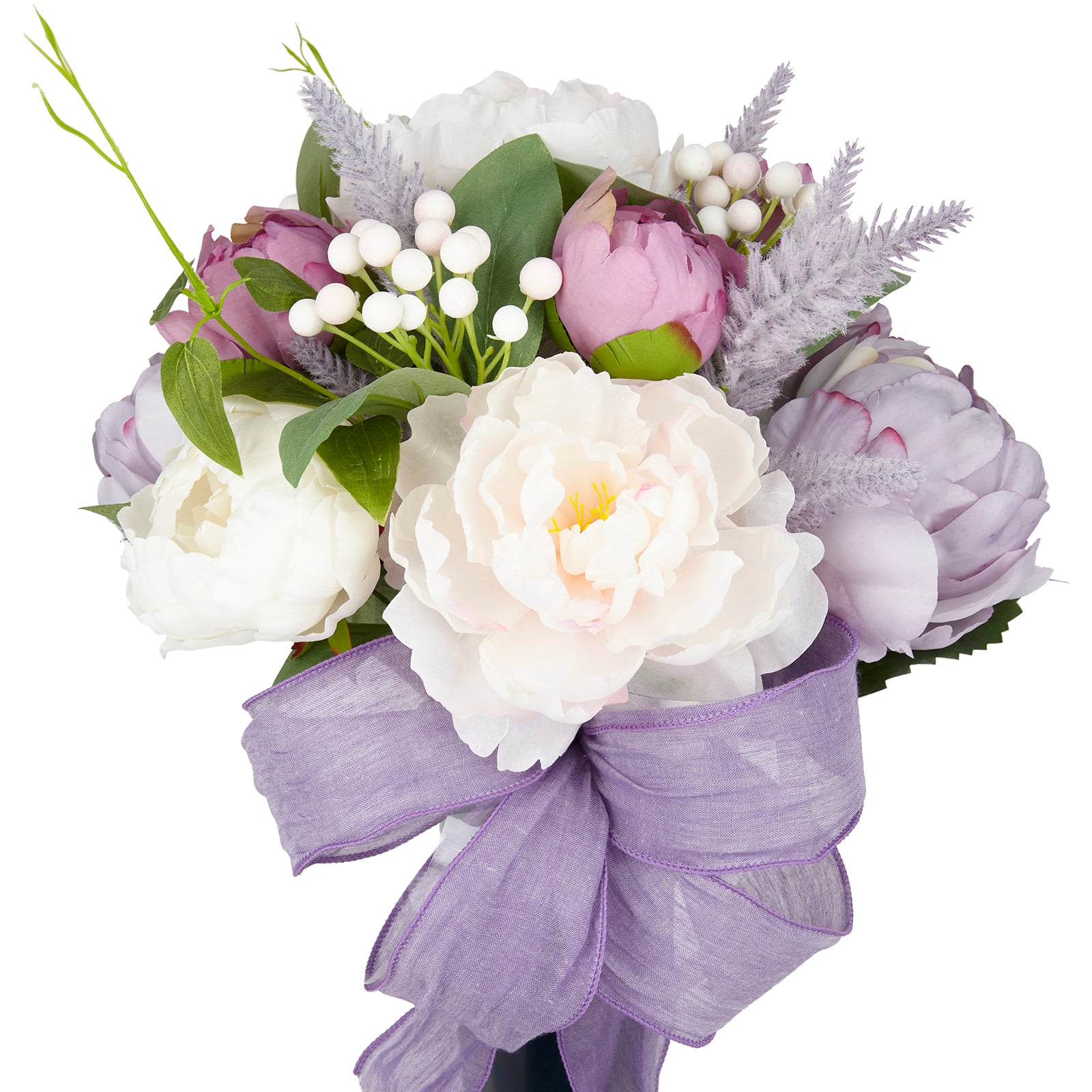 Large Purple &#x26; Cream Remembrance Cone by Ashland&#xAE;