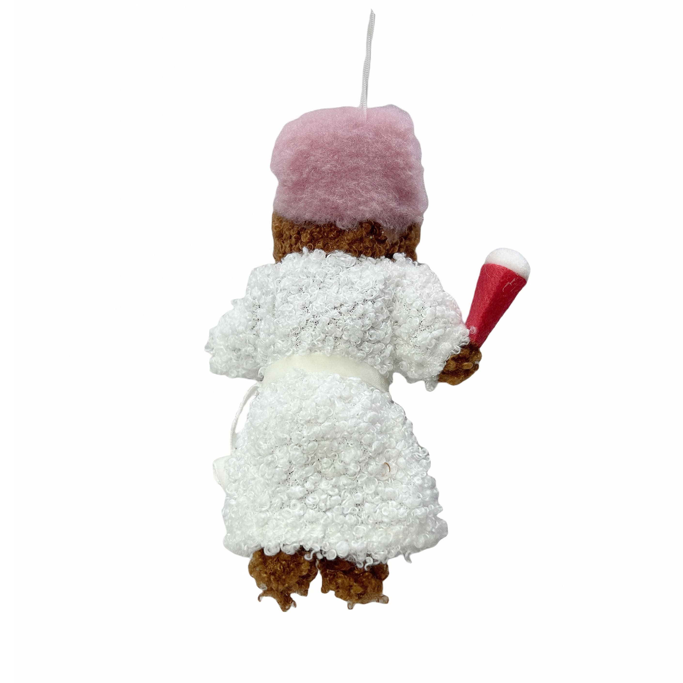 6&#x22; Spa Mask Mouse Felt Ornament by Ashland&#xAE;