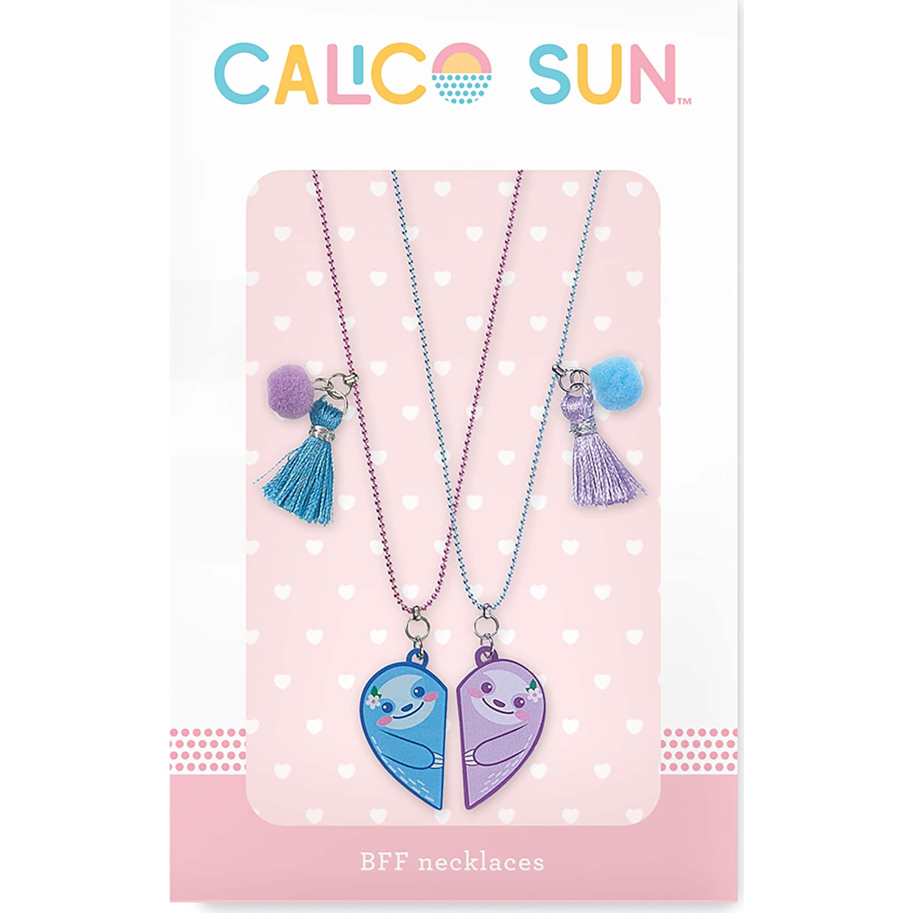 Calico Sun&#x2122; Sloths BFF Kourtney Necklaces Set