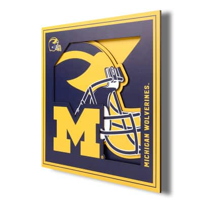 College 3D Logo Series Wall Art | Michaels