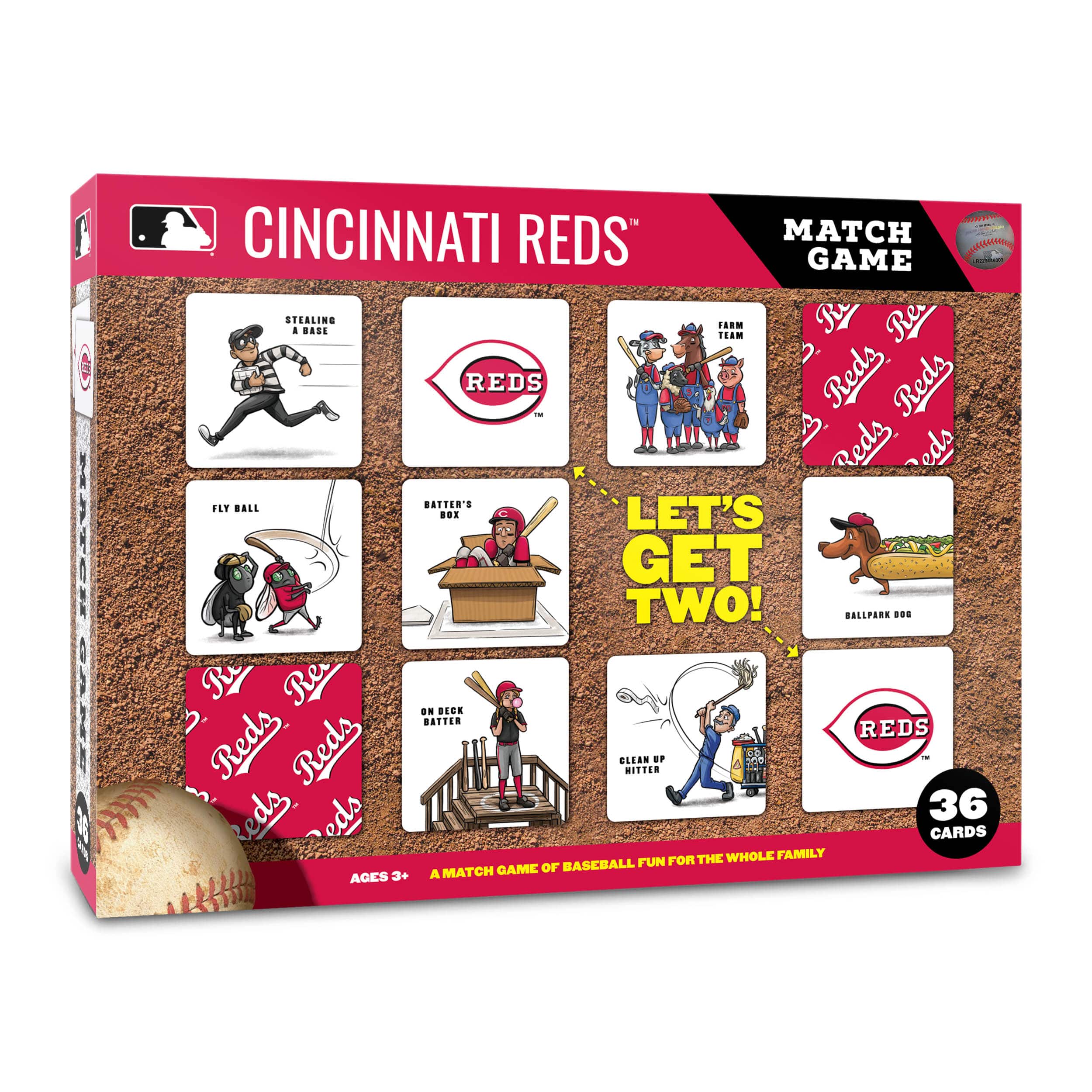 Major League Baseball Licensed Memory Match Game