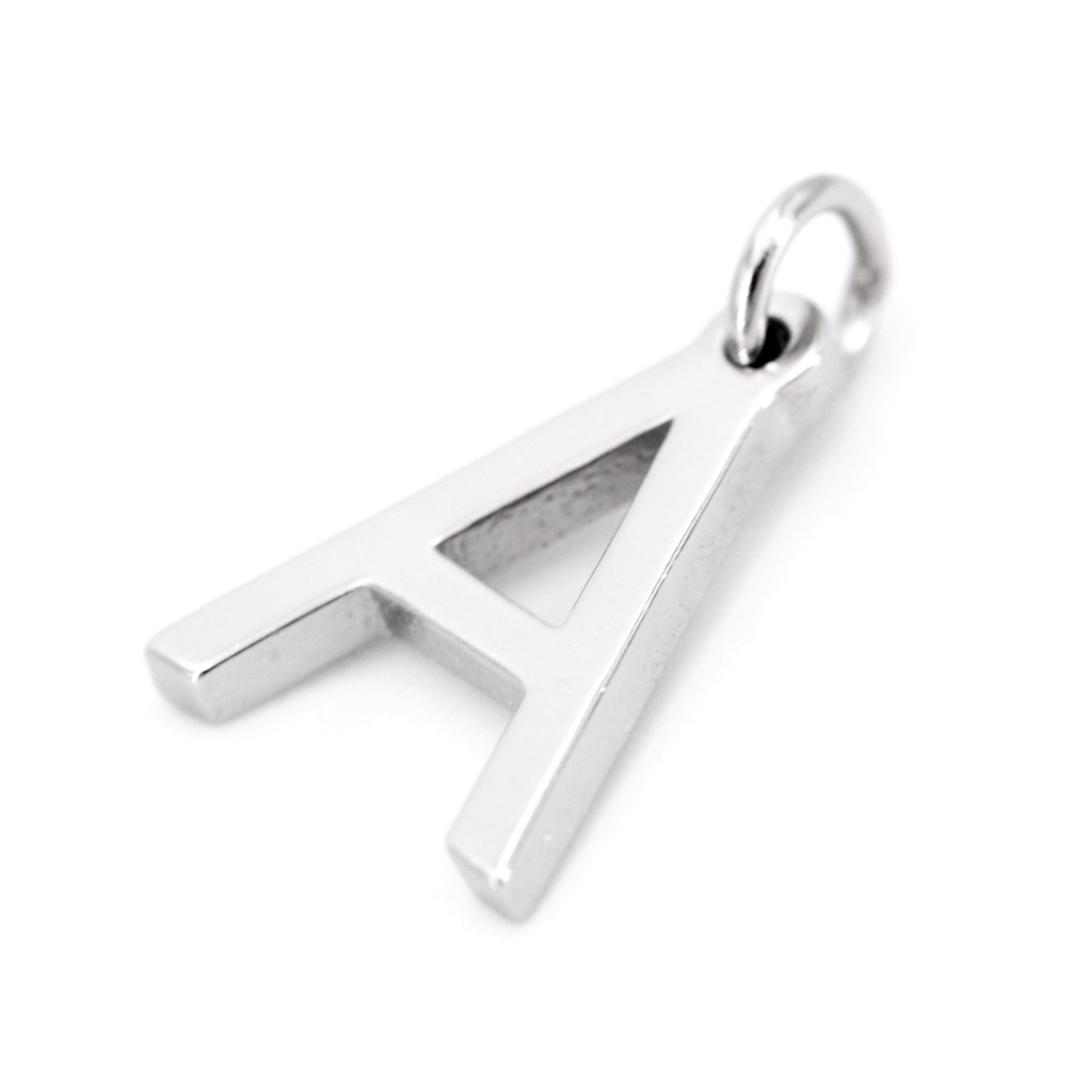 12 Pack: Sterling Silver Alphabet Charm by Bead Landing™