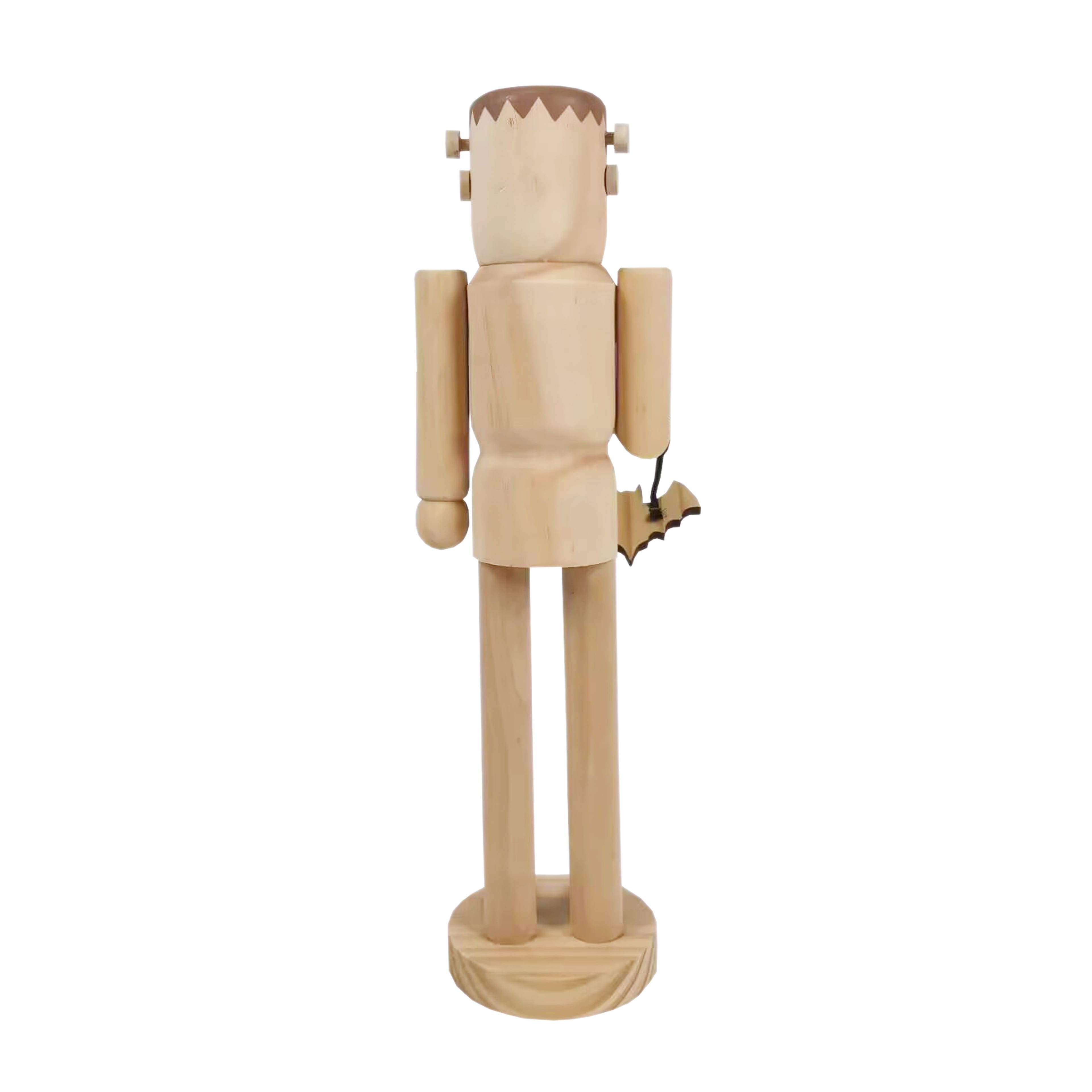 14&#x22; Monster DIY Wood Nutcracker by Make Market&#xAE;