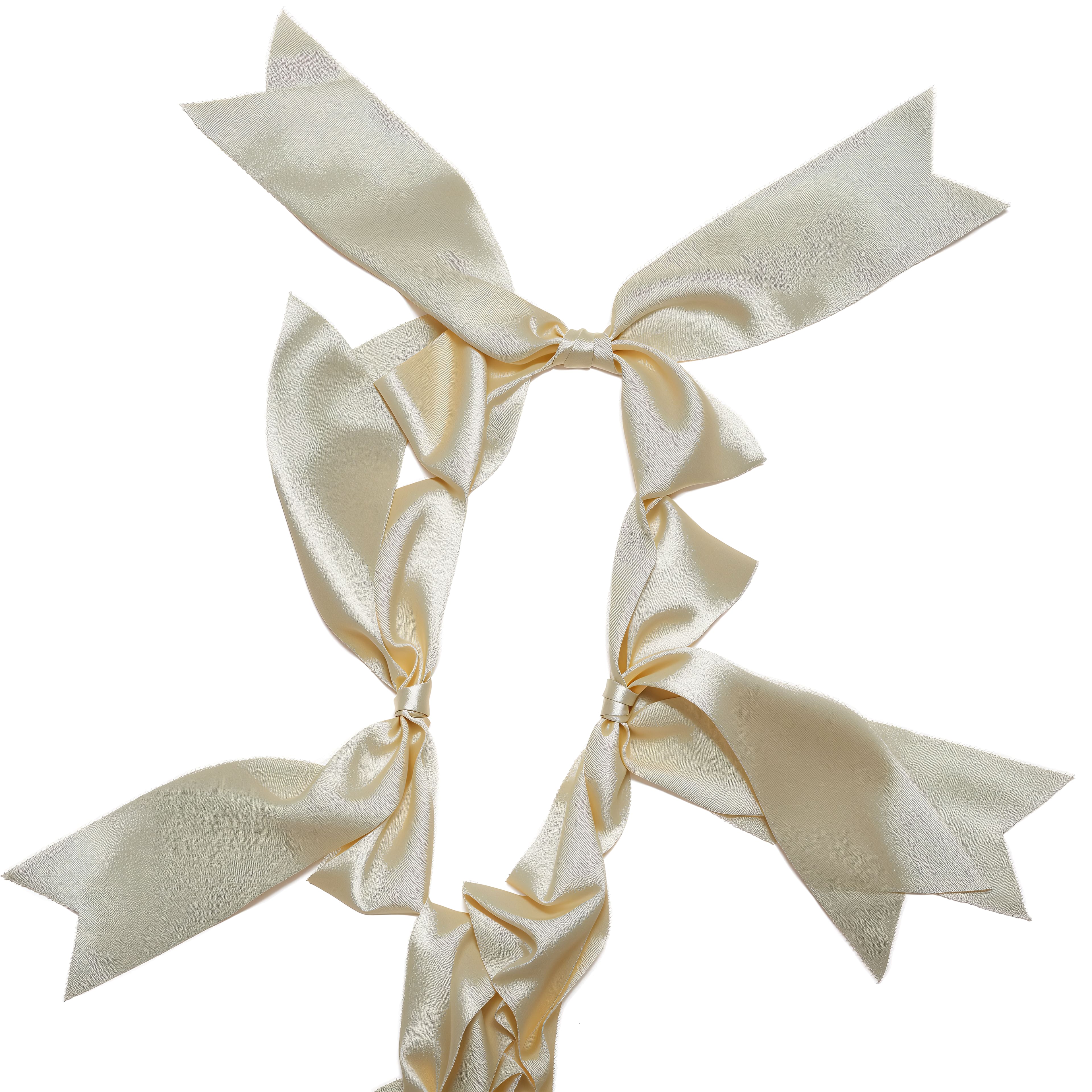 6ft. Cream Bow Garland by Ashland®