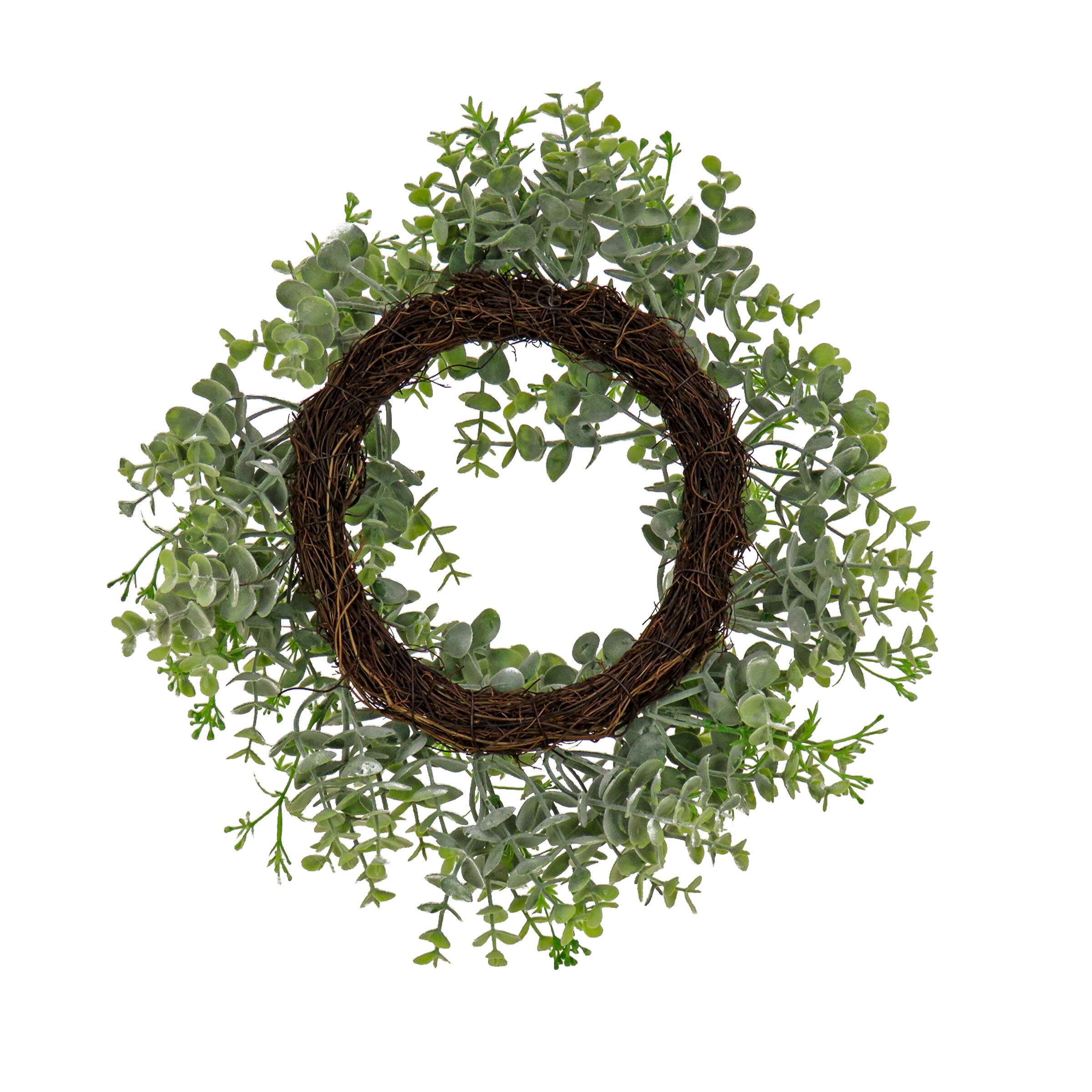 14" Spring Eucalyptus Table Wreath