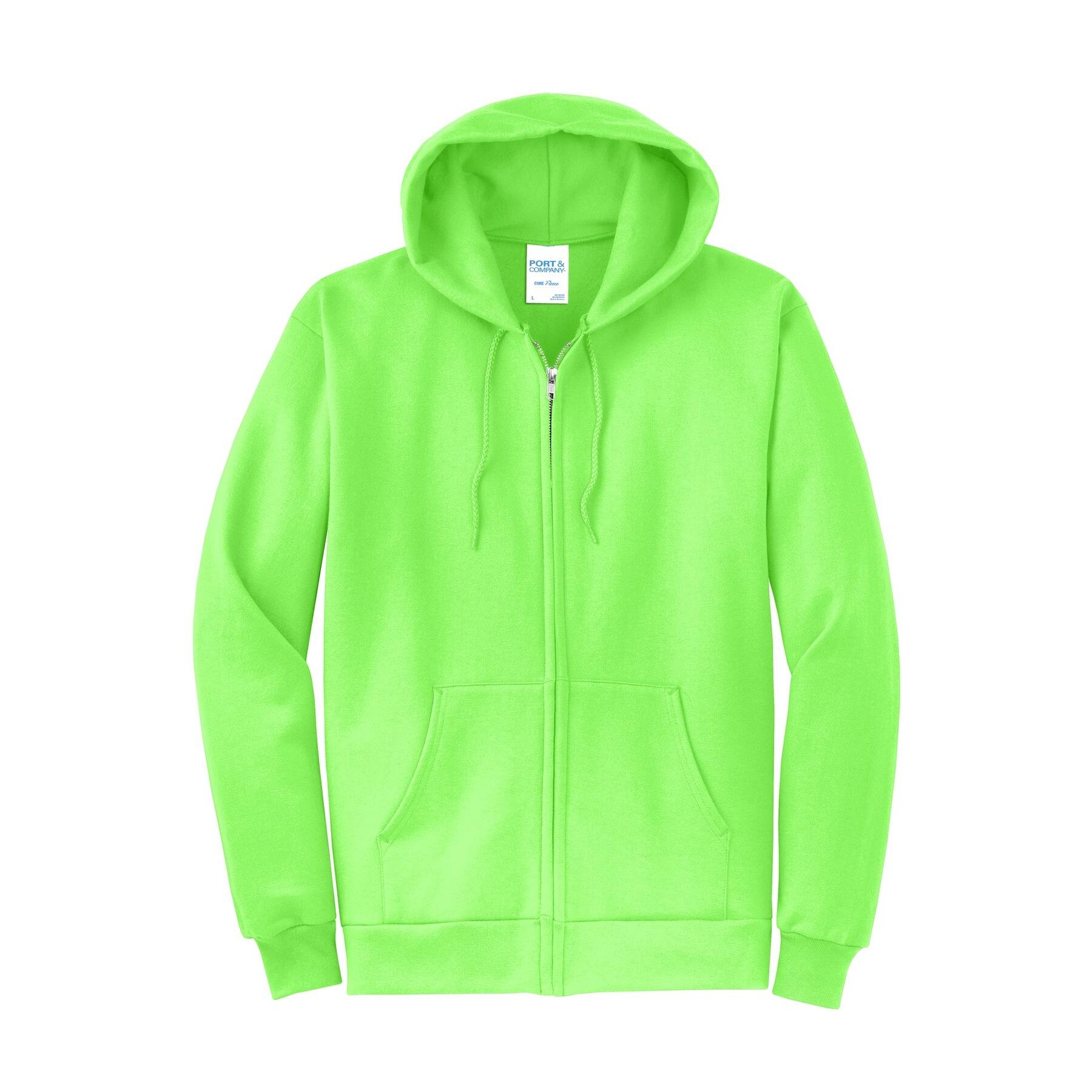 Port & Company® Core Fleece Full-Zip Hooded Sweatshirt | Michaels