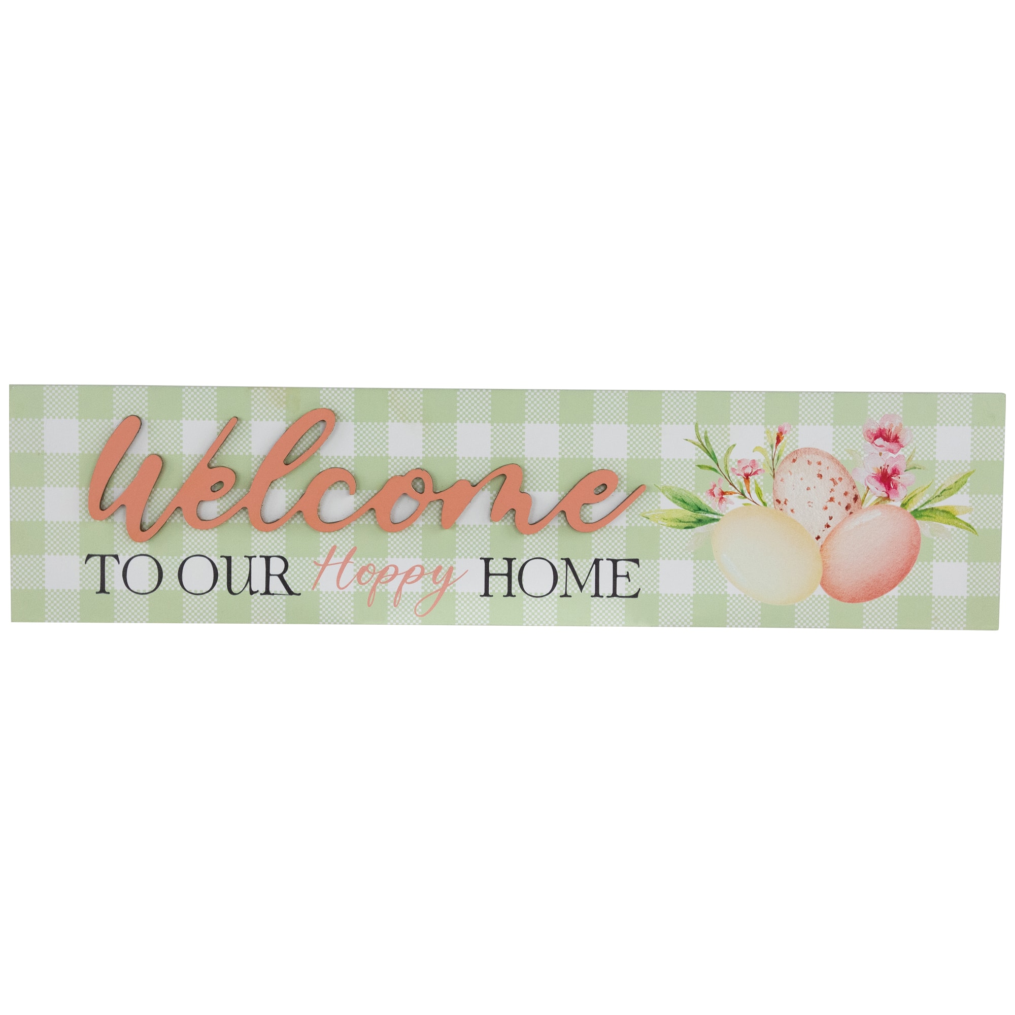 Welcome to Our Hoppy Home Easter Wall Sign