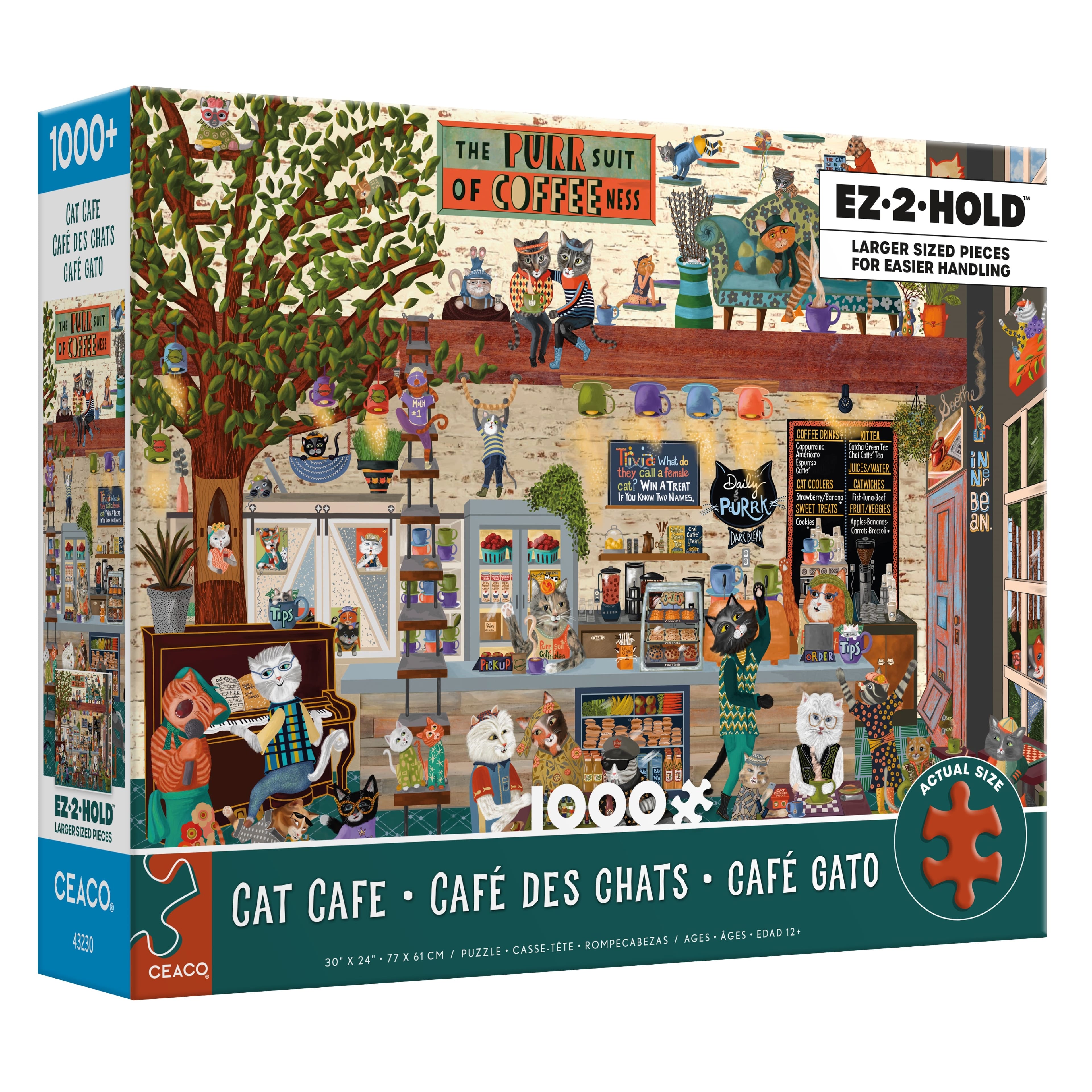 Assorted EZ 2 Hold&#x2122; 1,000 Piece Puzzle