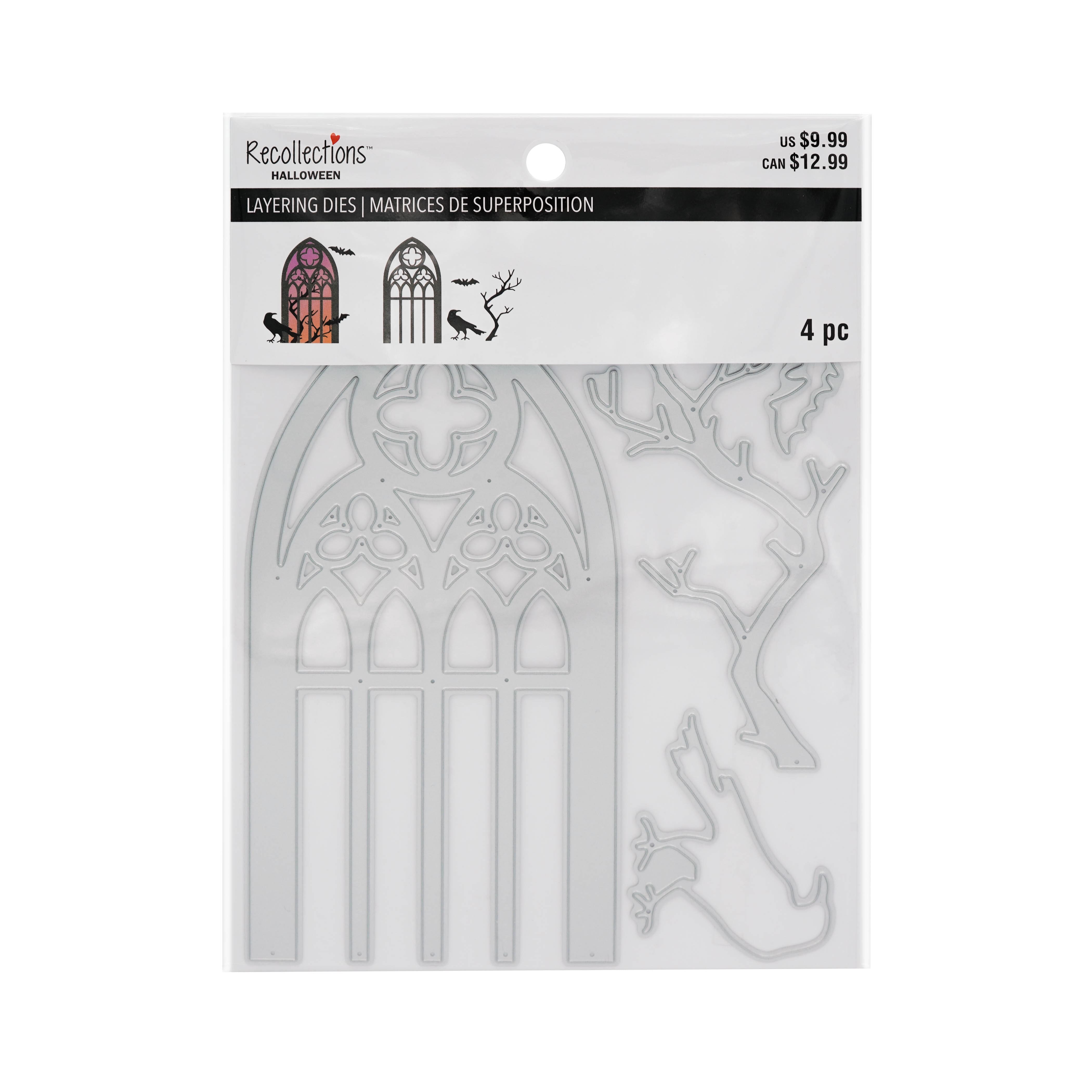 Gothic Gate &#x26; Tree Layering Die Set by Recollections&#x2122;