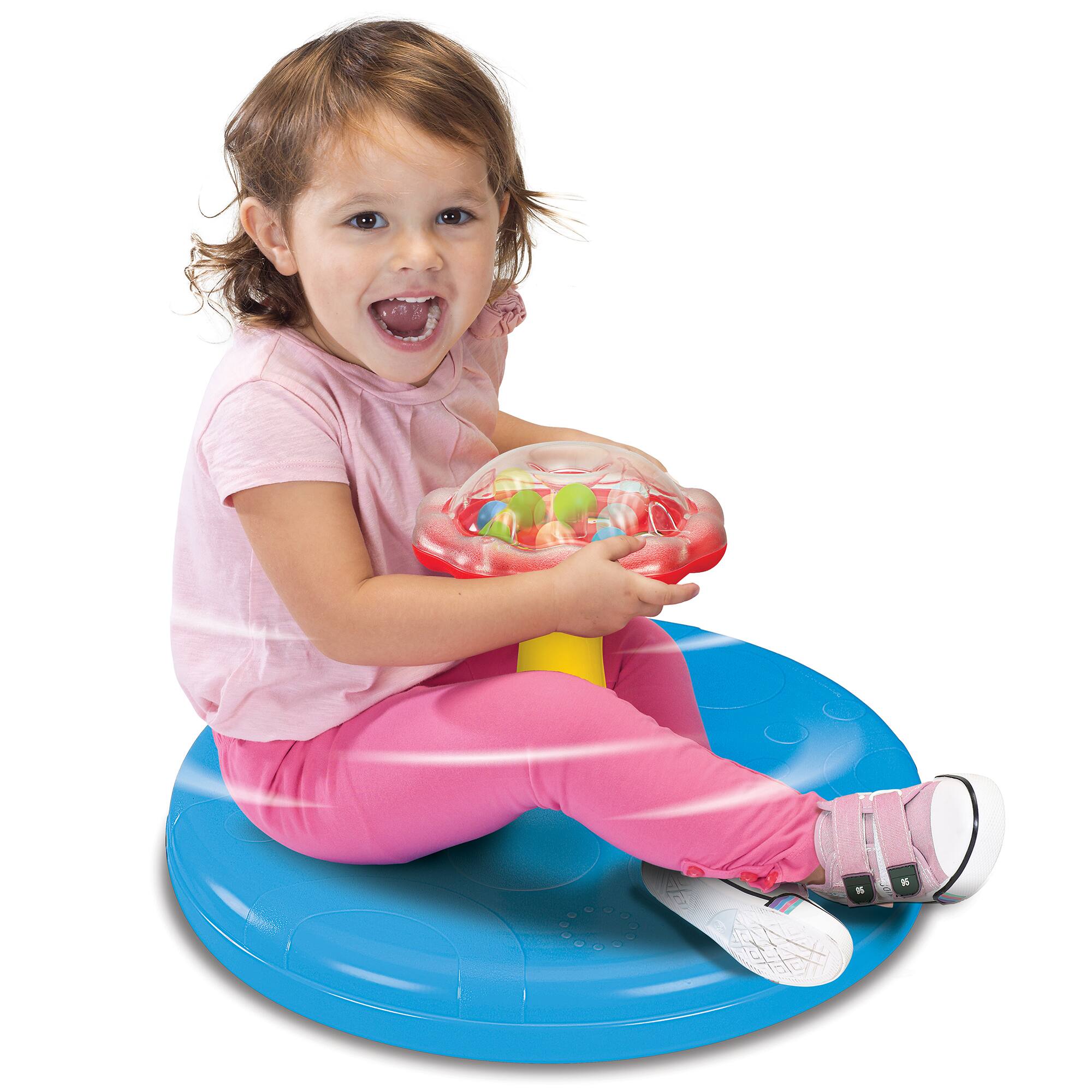 Grow'n Up Twirl 'n Whirl Go-Round Toddler Spinning Activity Toy