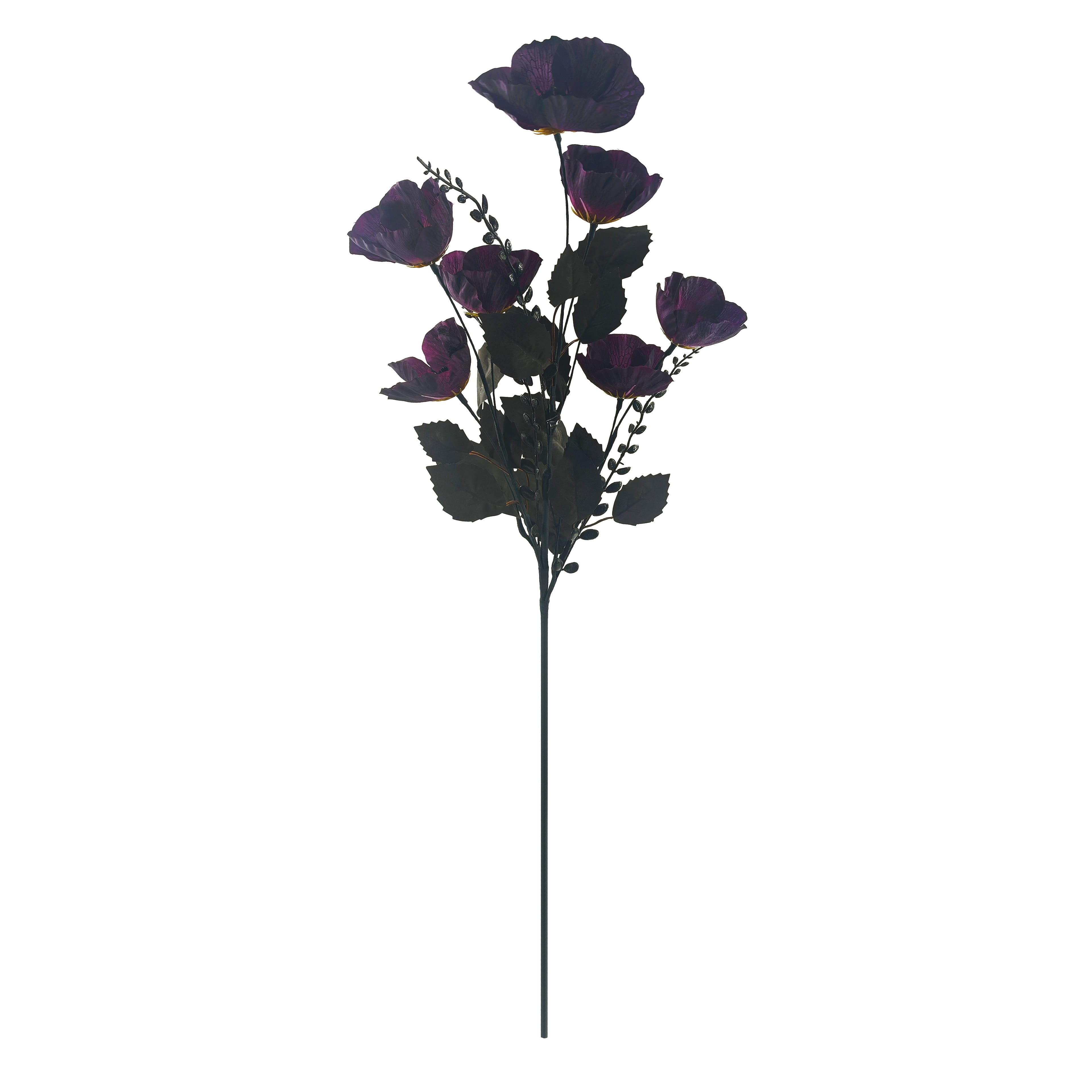 32.5&#x22; Purple Poppy Stem by Ashland&#xAE;