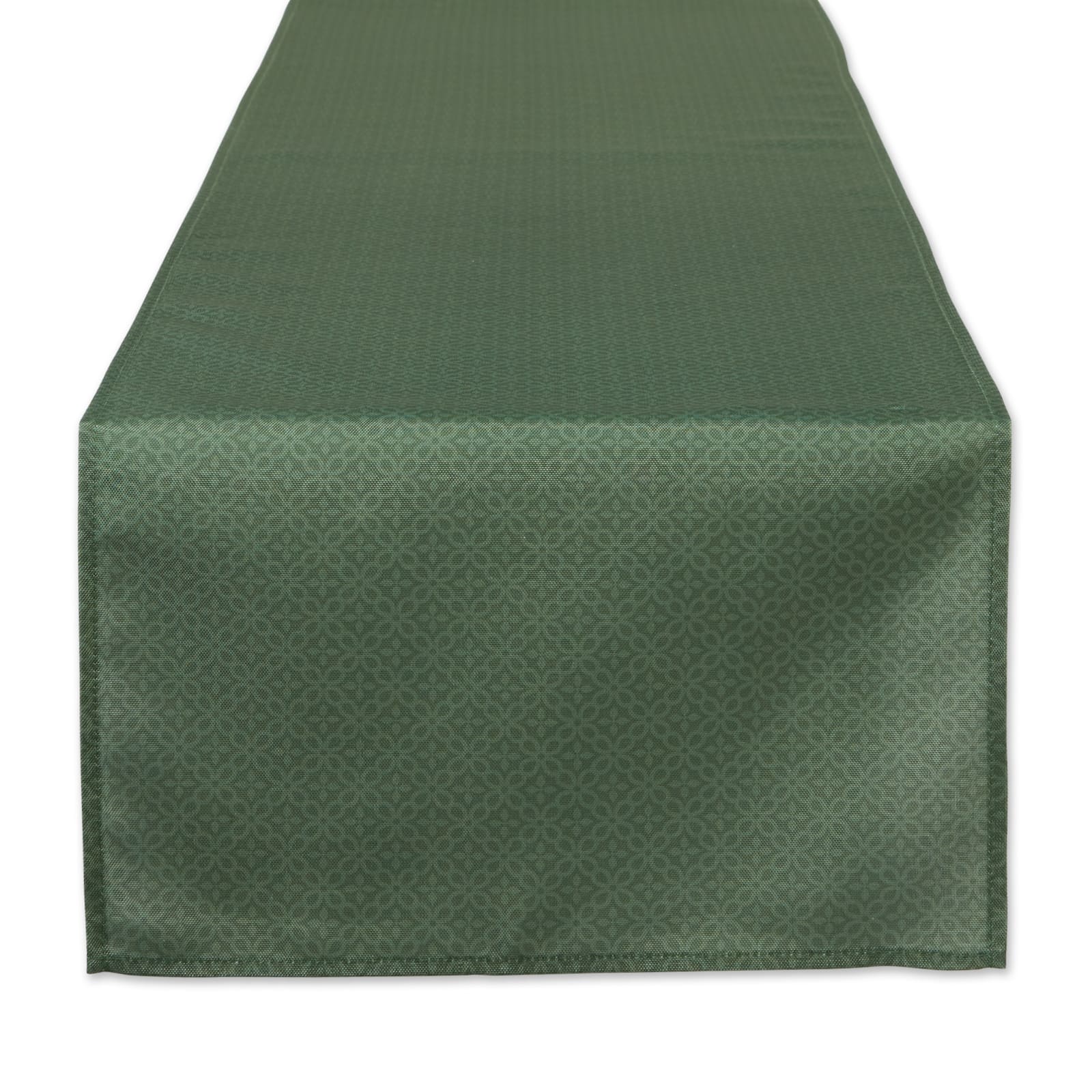 DII® 72" Tonal Lattice Print Outdoor Table Runner