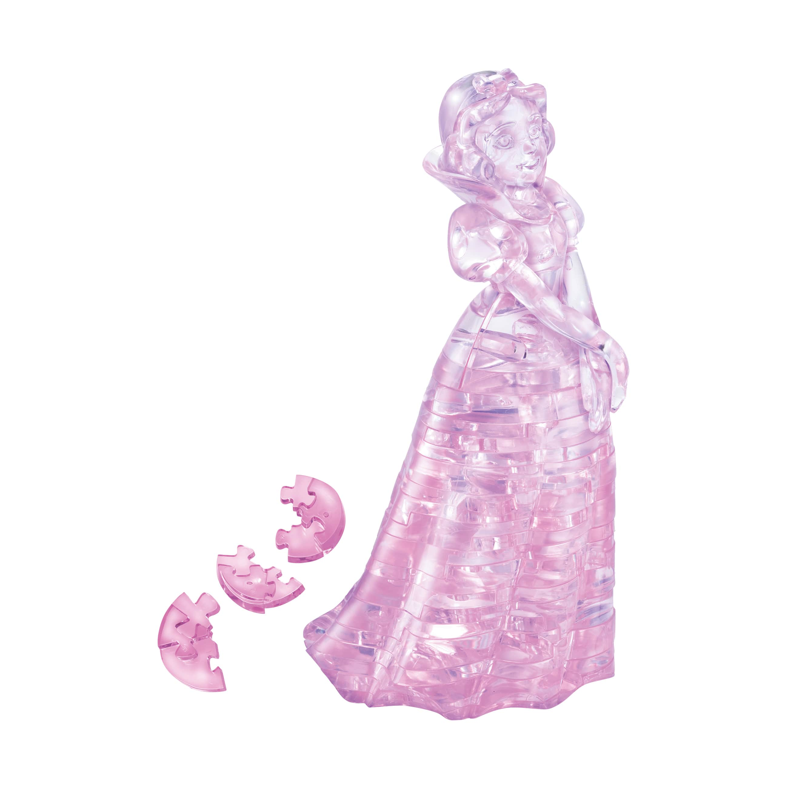 3D Crystal Puzzle - Disney Snow White (Pink): 40 Pcs