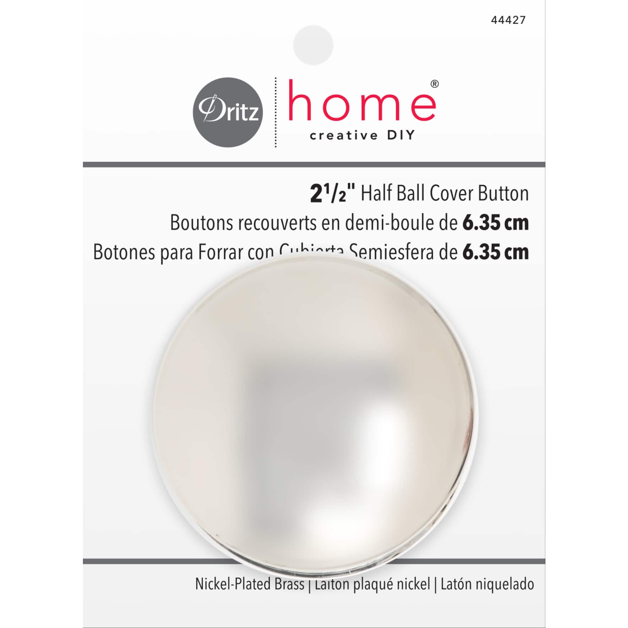 Dritz® Home 2.5" Half Ball Cover Button