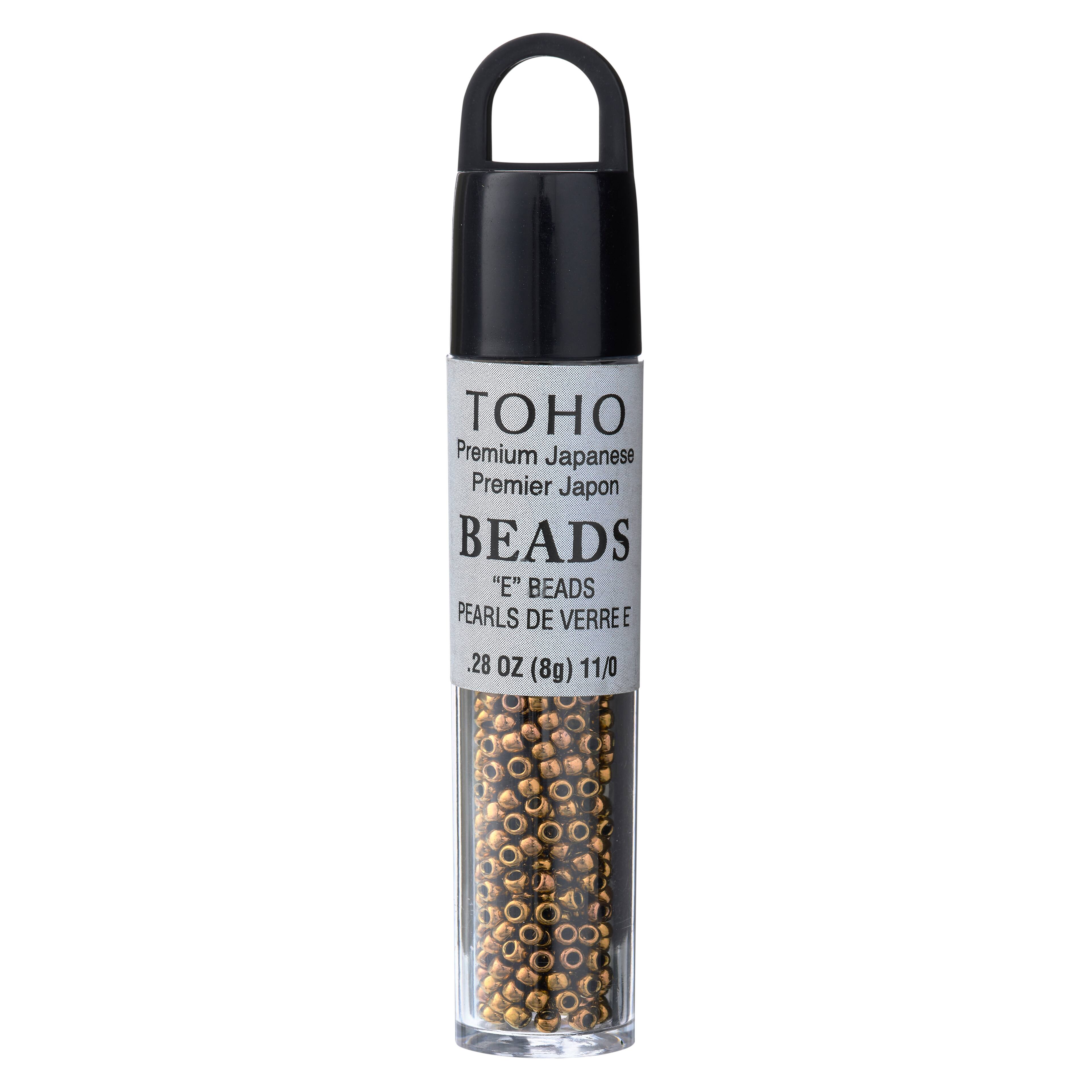 12 Pack: Toho&#xAE; Bronze Gold Japanese Seed Beads, 11/0