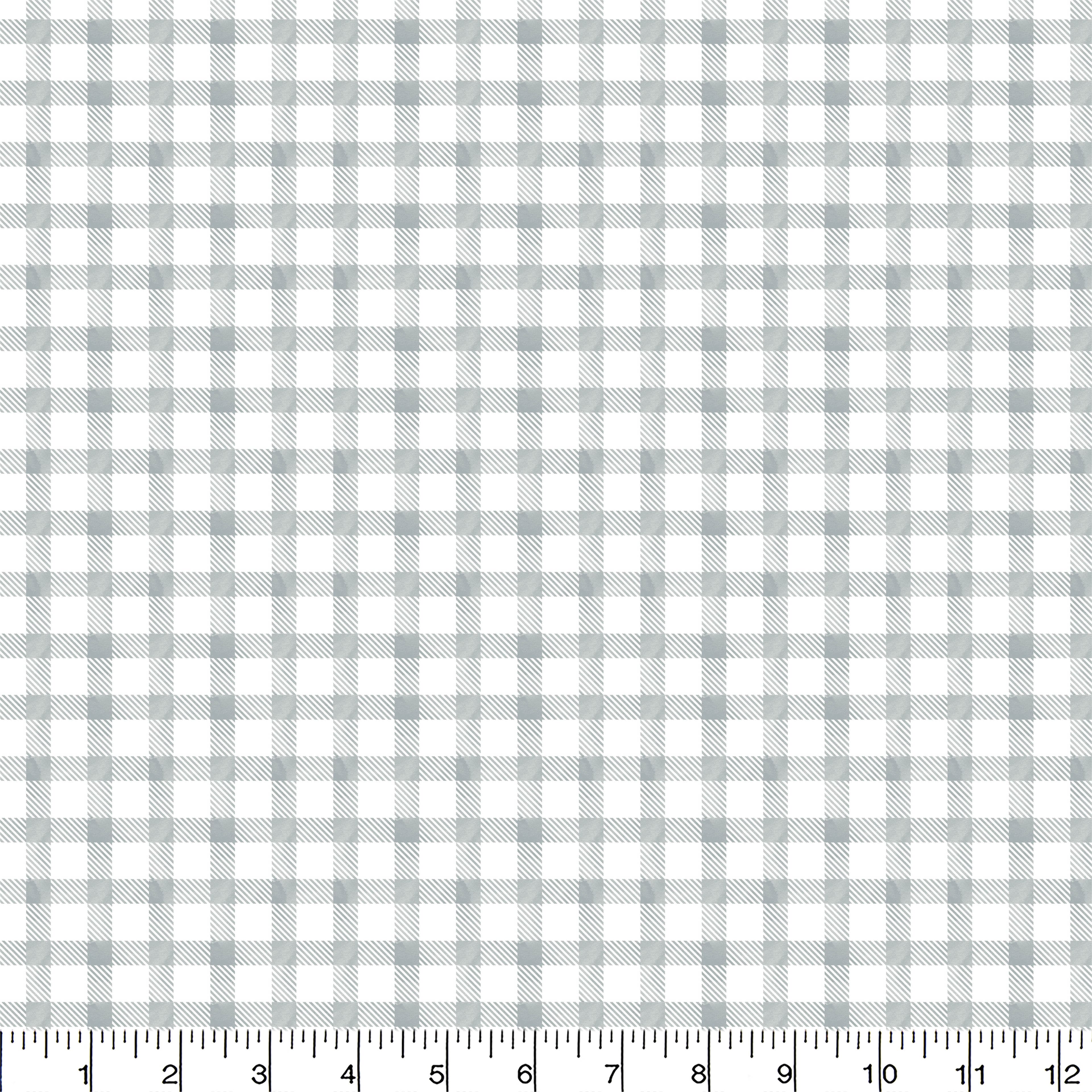 Soft Gingham Print Craft Fabric
