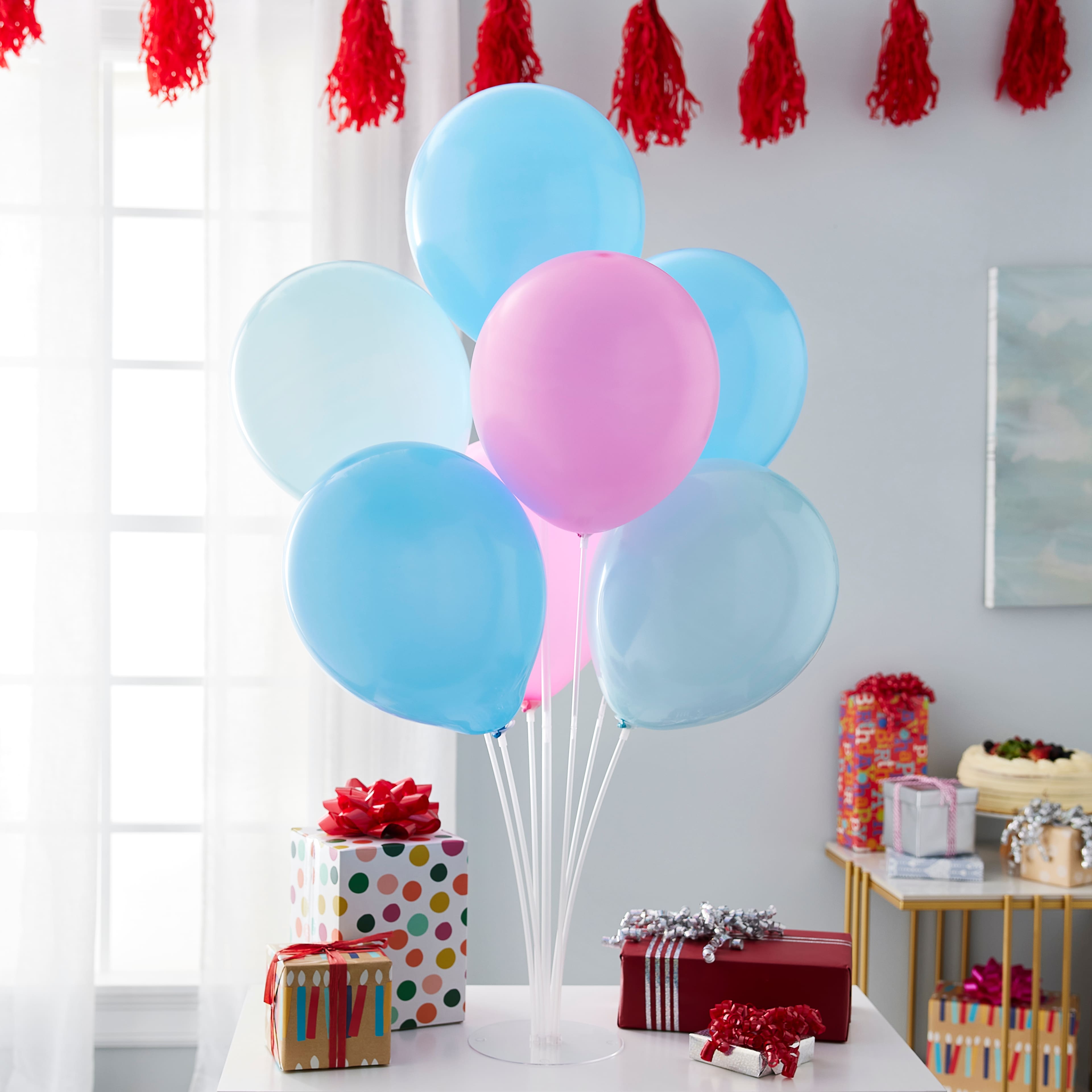 6 Packs: 3 ct. (18 total) 28&#x22; Balloon Stands by Celebrate It&#x2122;