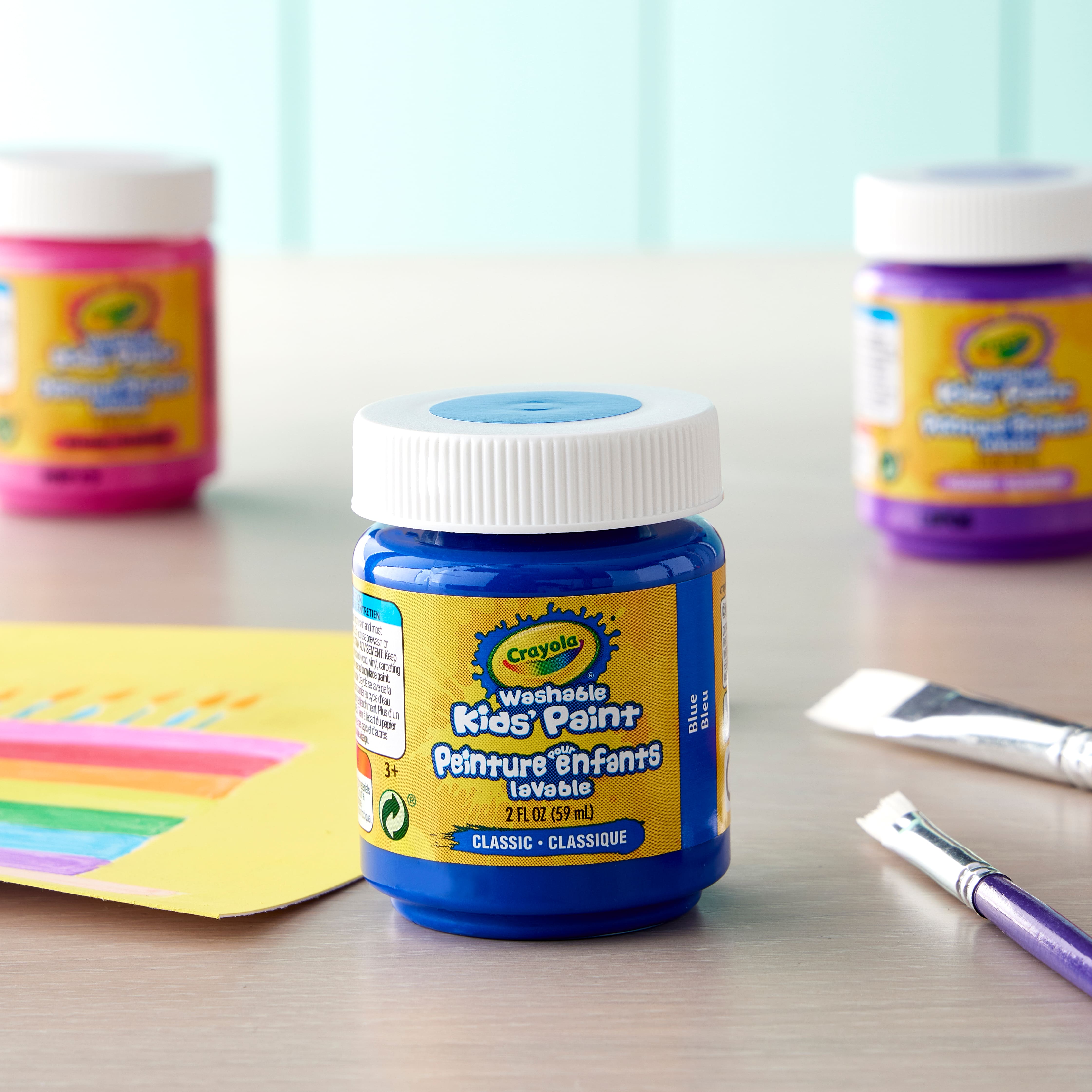 12 Pack: Crayola® Classic Washable Kids' Paint, 2oz.