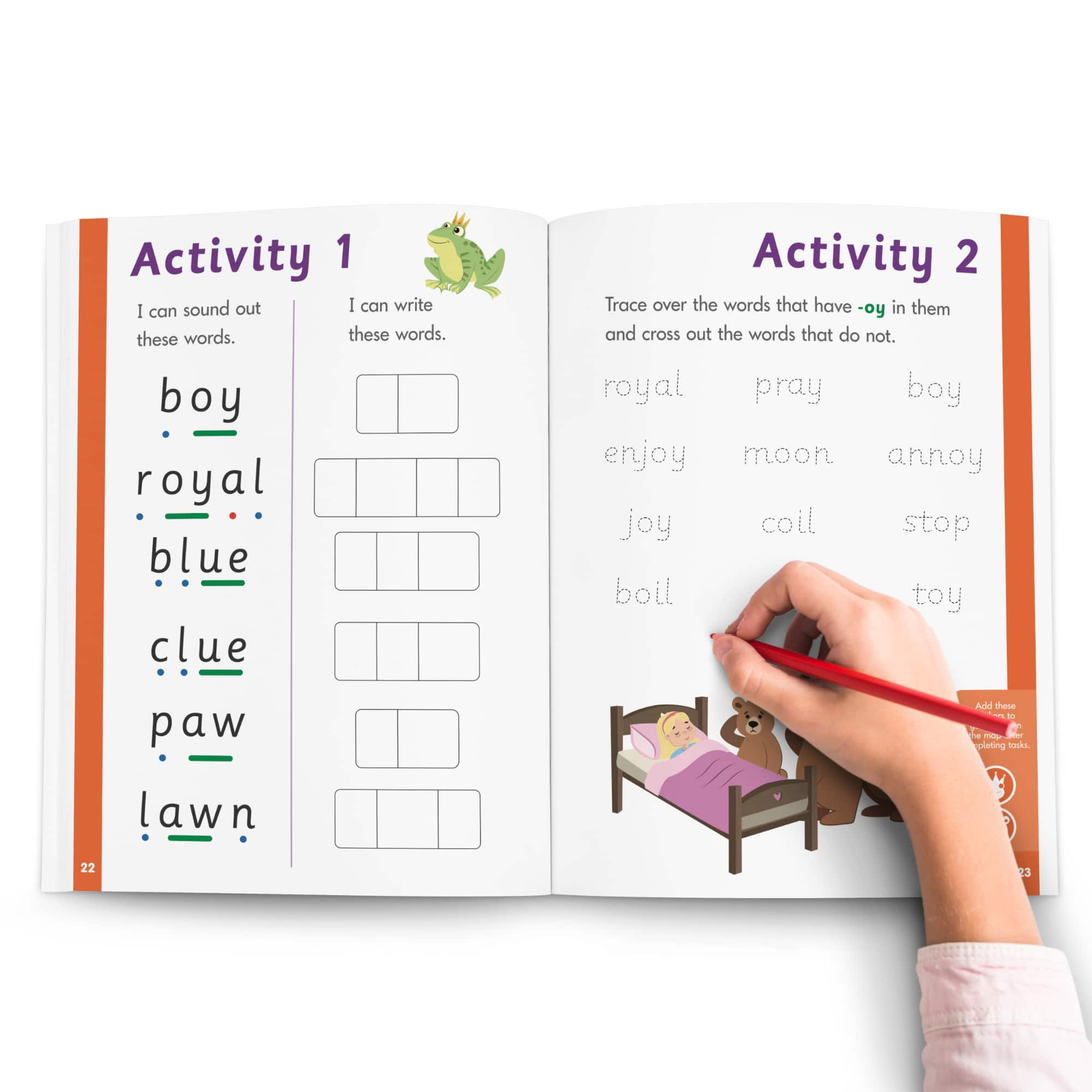 Junior Learning&#xAE; Phase 5 Vowel Sounds Workbook