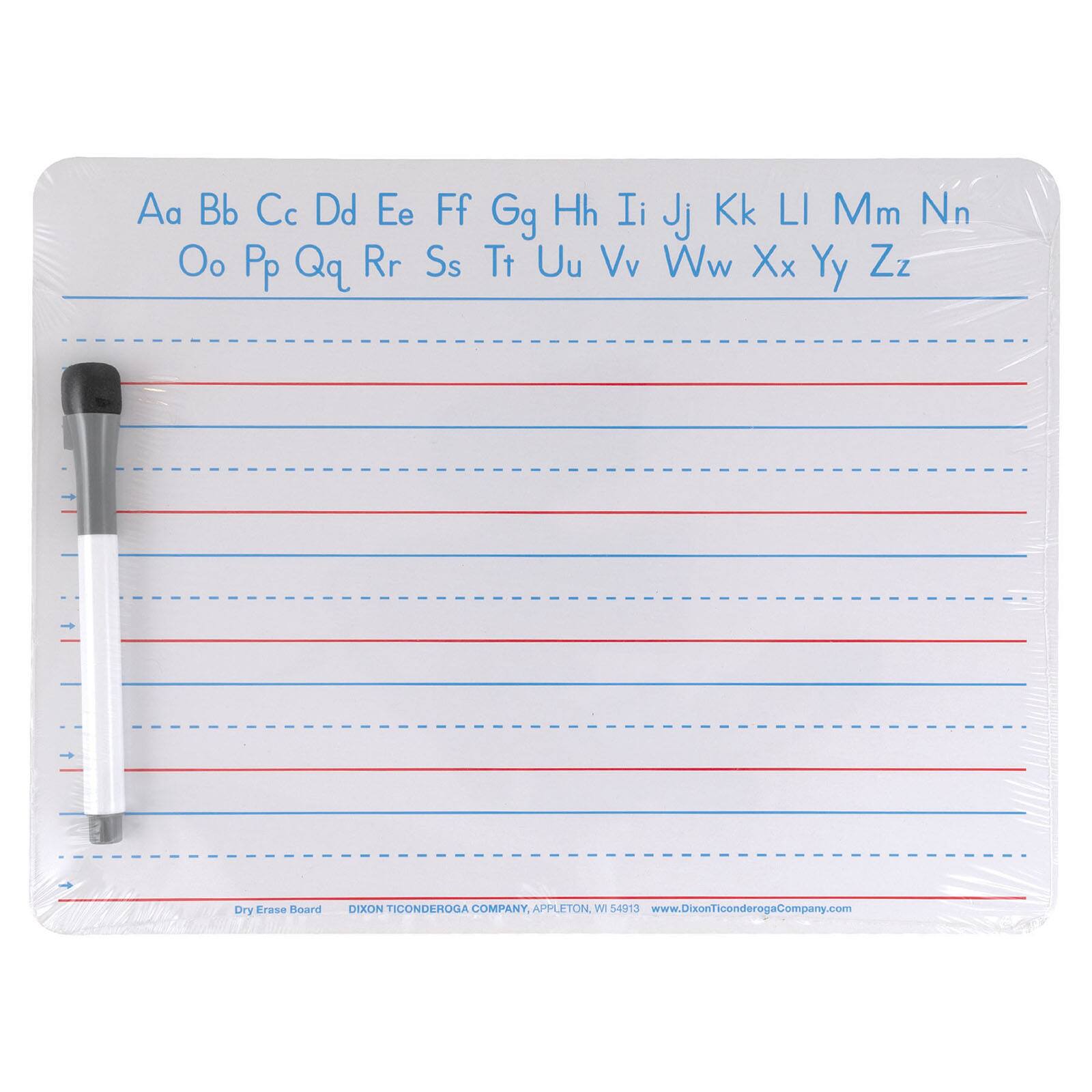 Pacon 5 Pack 9" x 12" Ruled & Plain, 2-Sided Handwriting Dry Erase Whiteboards