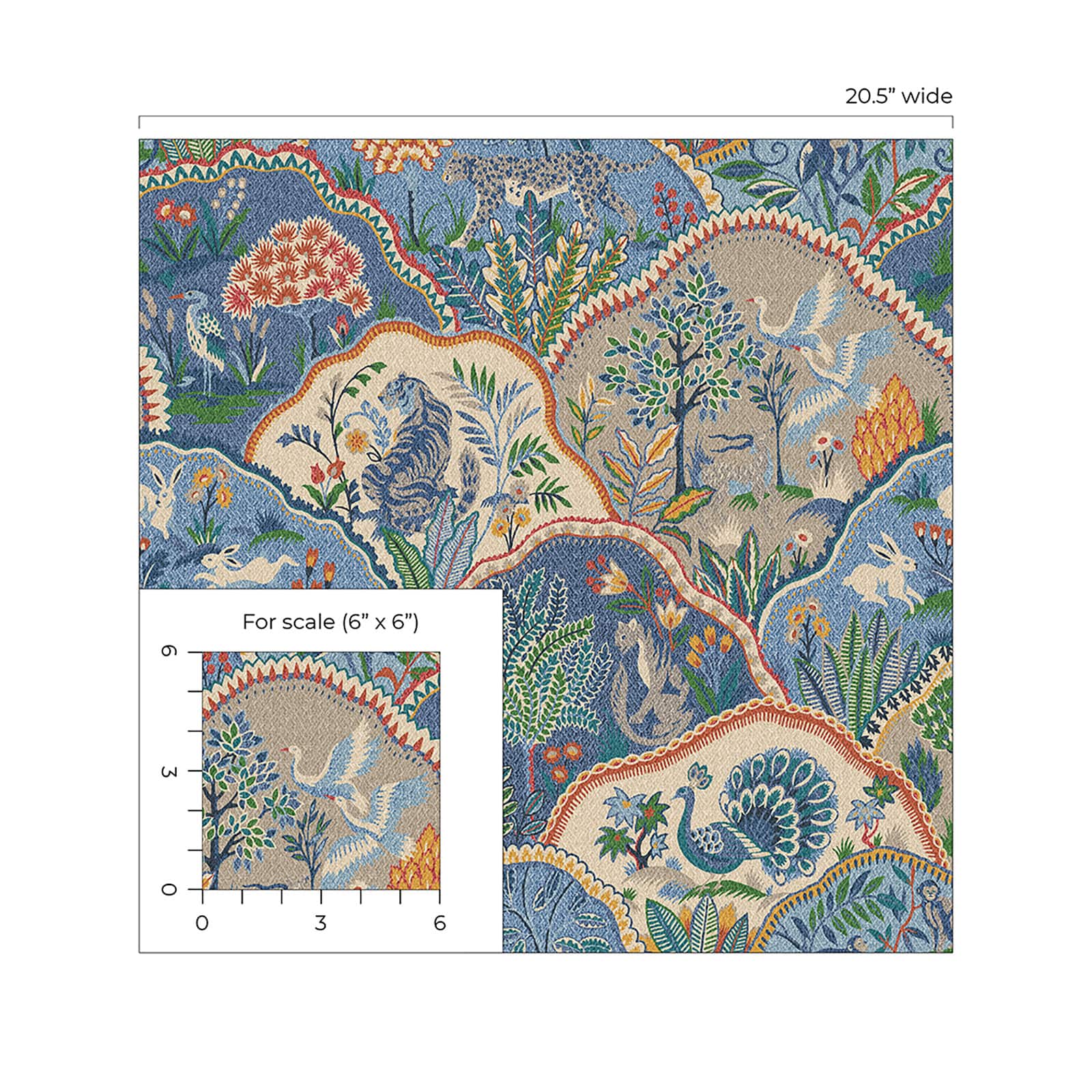 Surface Style Zoologic Peel & Stick Wallpaper