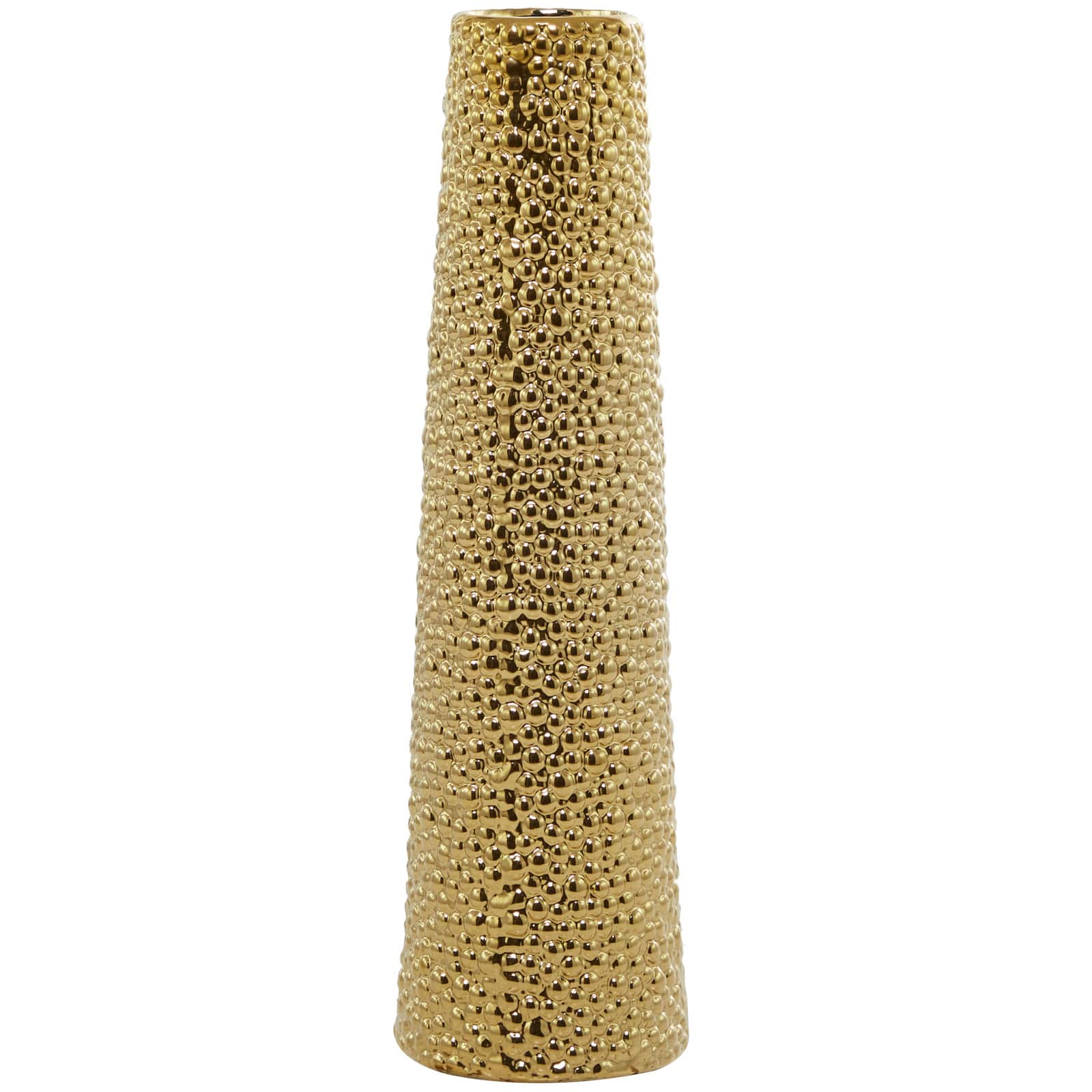 Modern Ceramic Vase with Bubble Texture