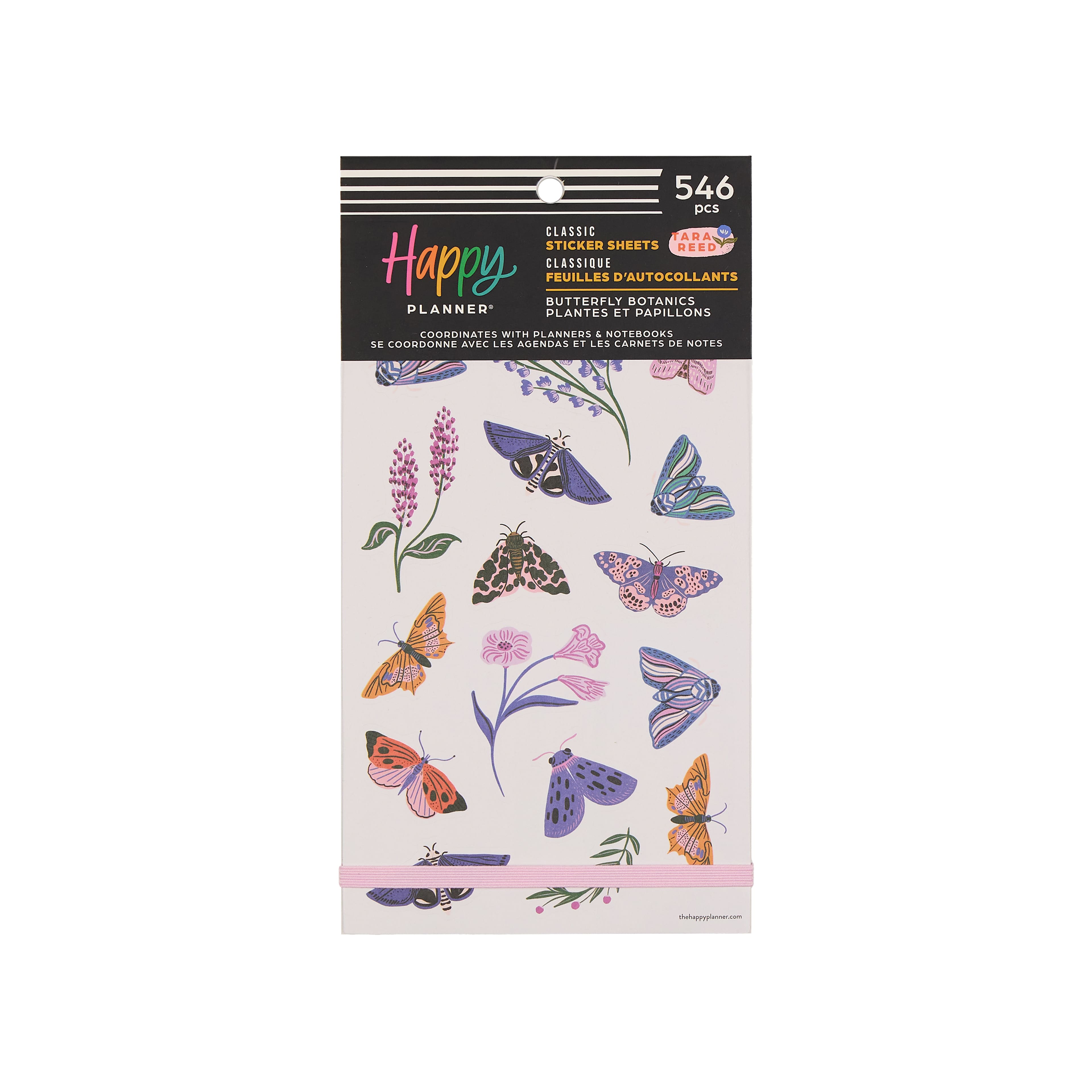 The Classic Happy Planner&#xAE; Butterfly Botanics Sticker Book