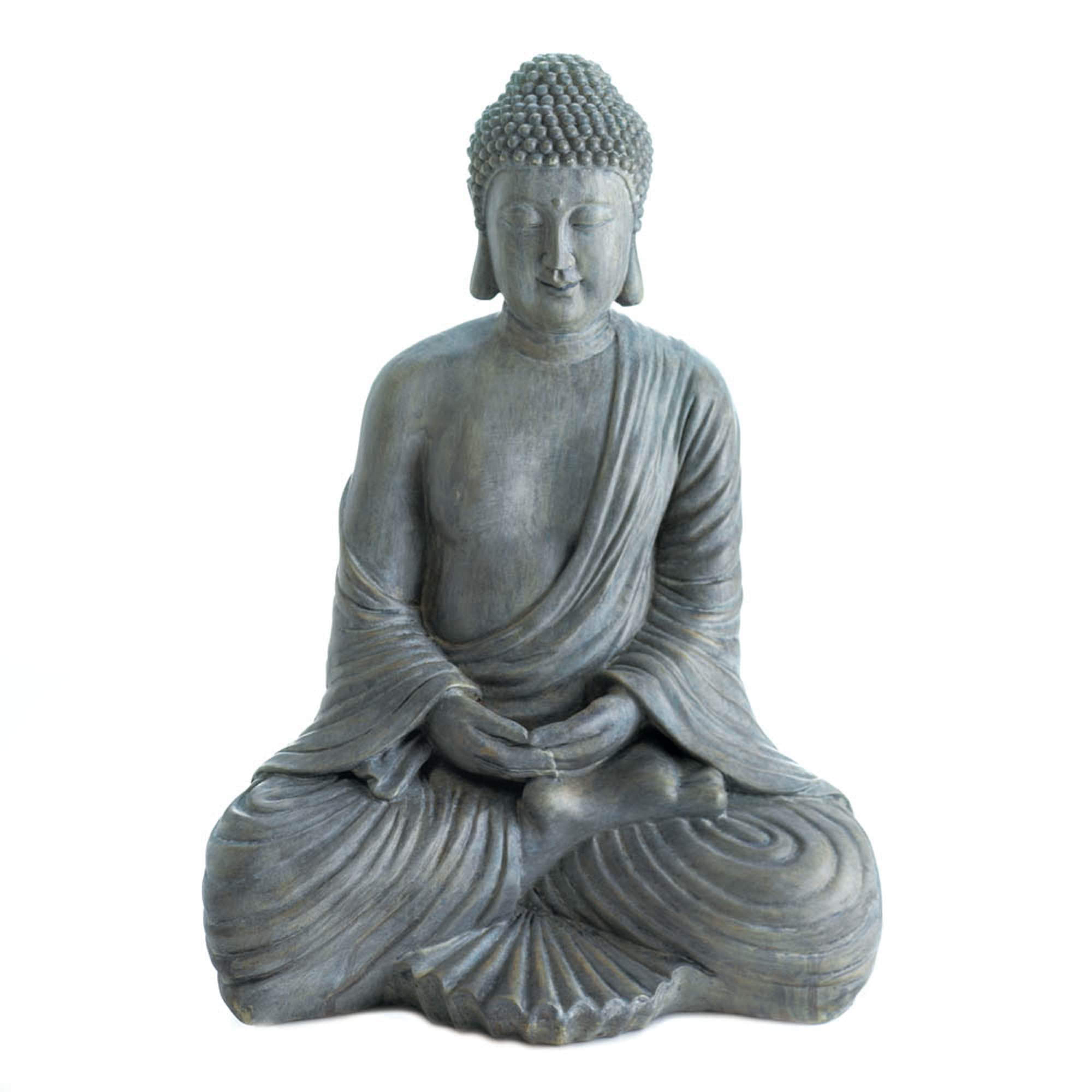 16.5&#x22; Meditation Buddha Statue