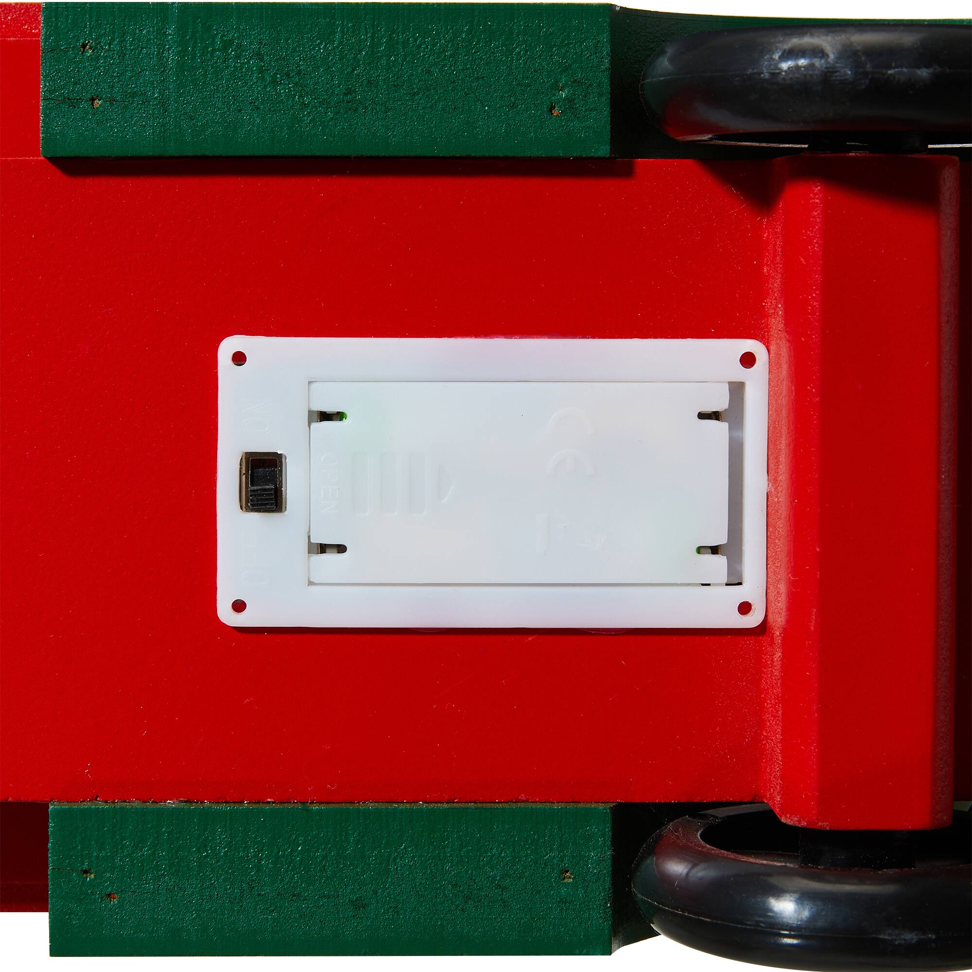 Glitzhome&#xAE; 14.5&#x22; Christmas Truck Countdown D&#xE9;cor