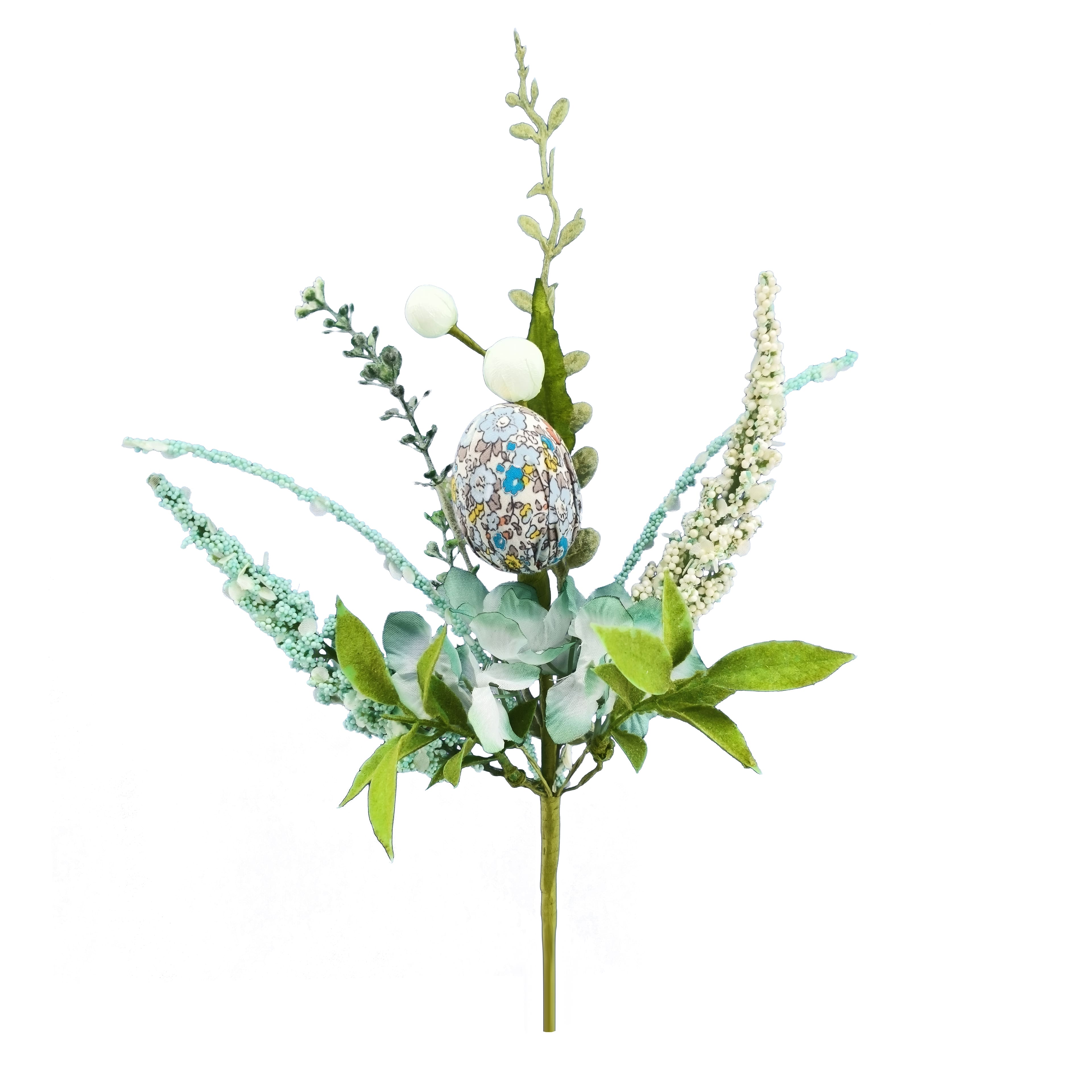 13" Hydrangea & Egg Pick by Ashland®