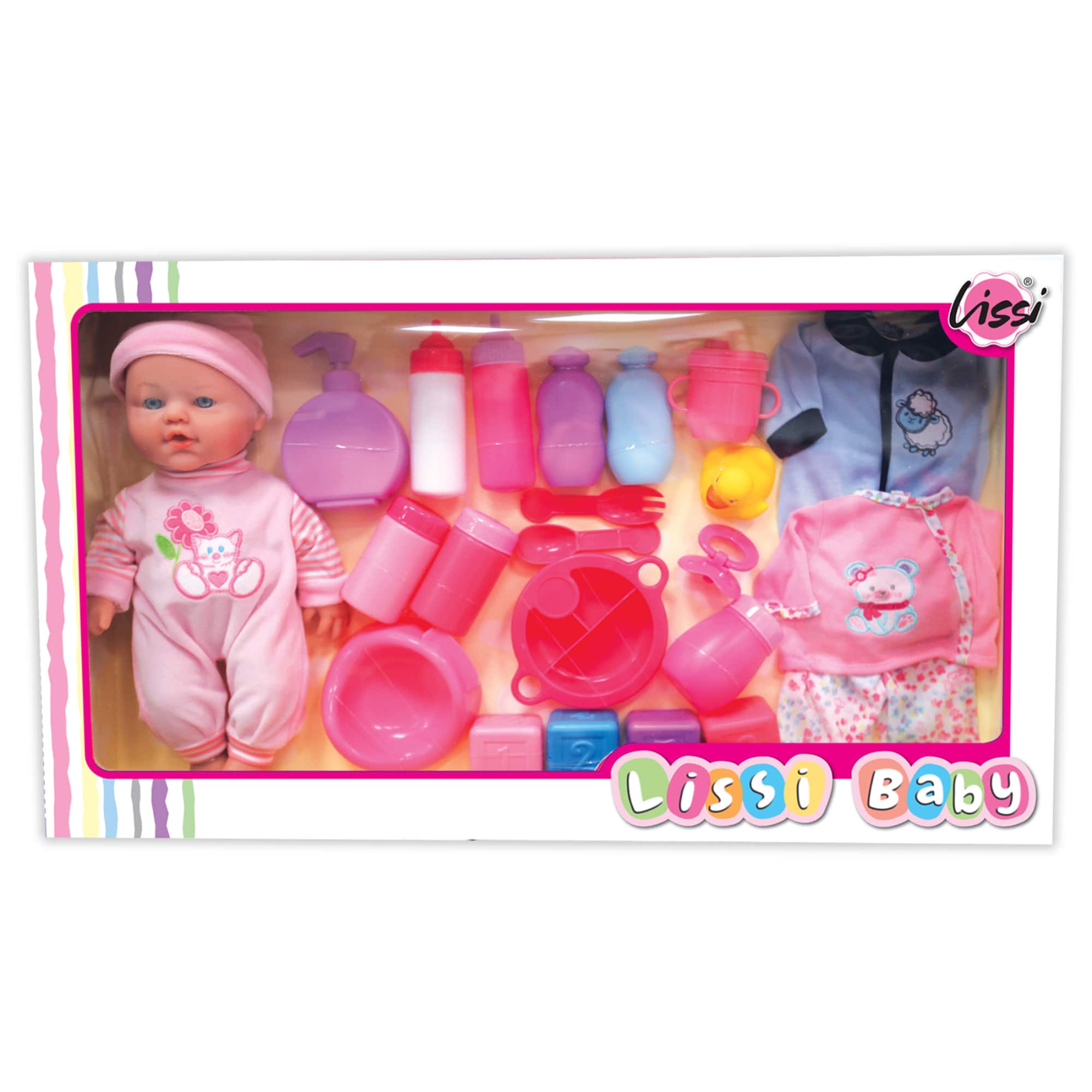 Lissi 12&#x22; Baby Doll with Accessories &#x26; Outfits