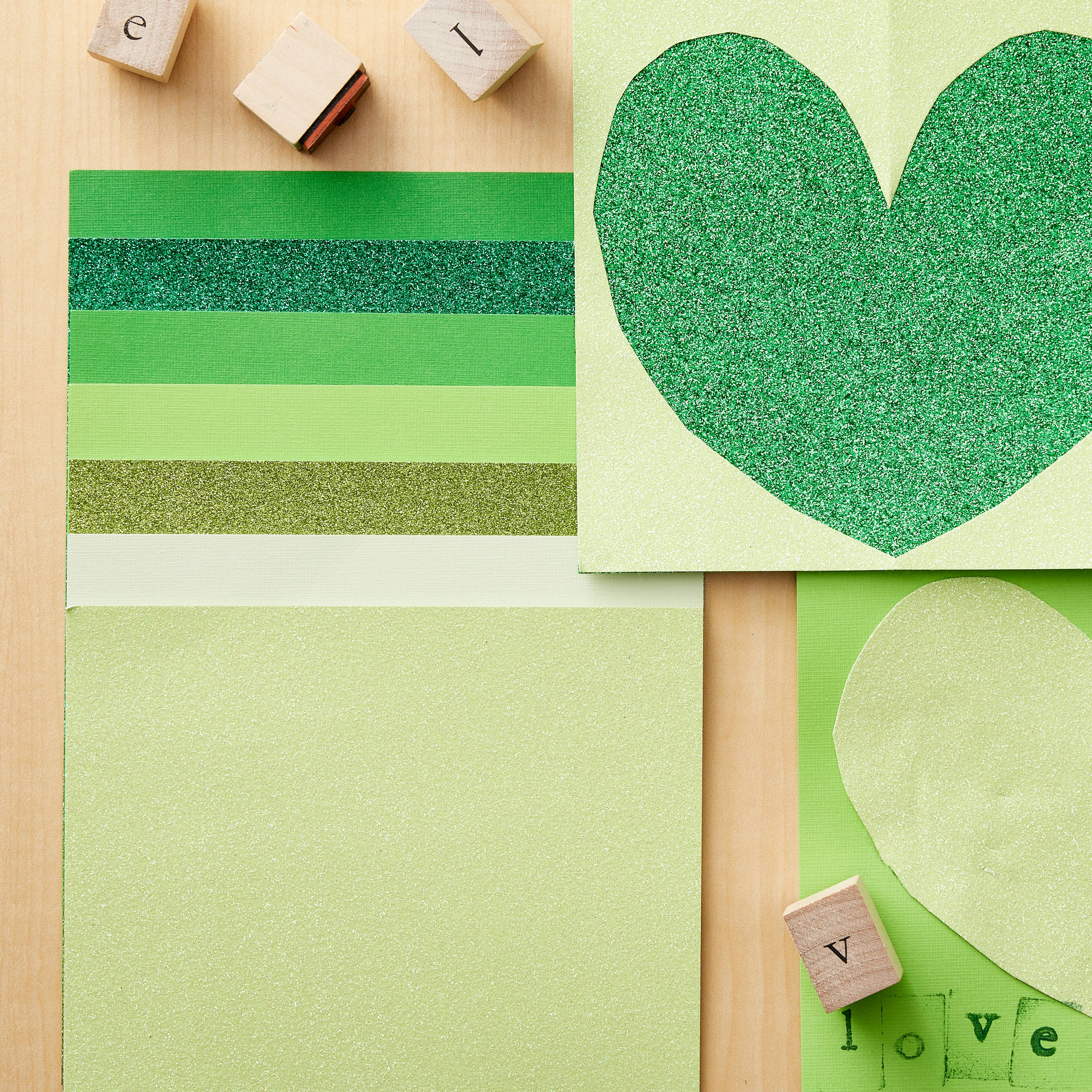 12 Pack: Green Paper Pad by Recollections™, 6" x 6"