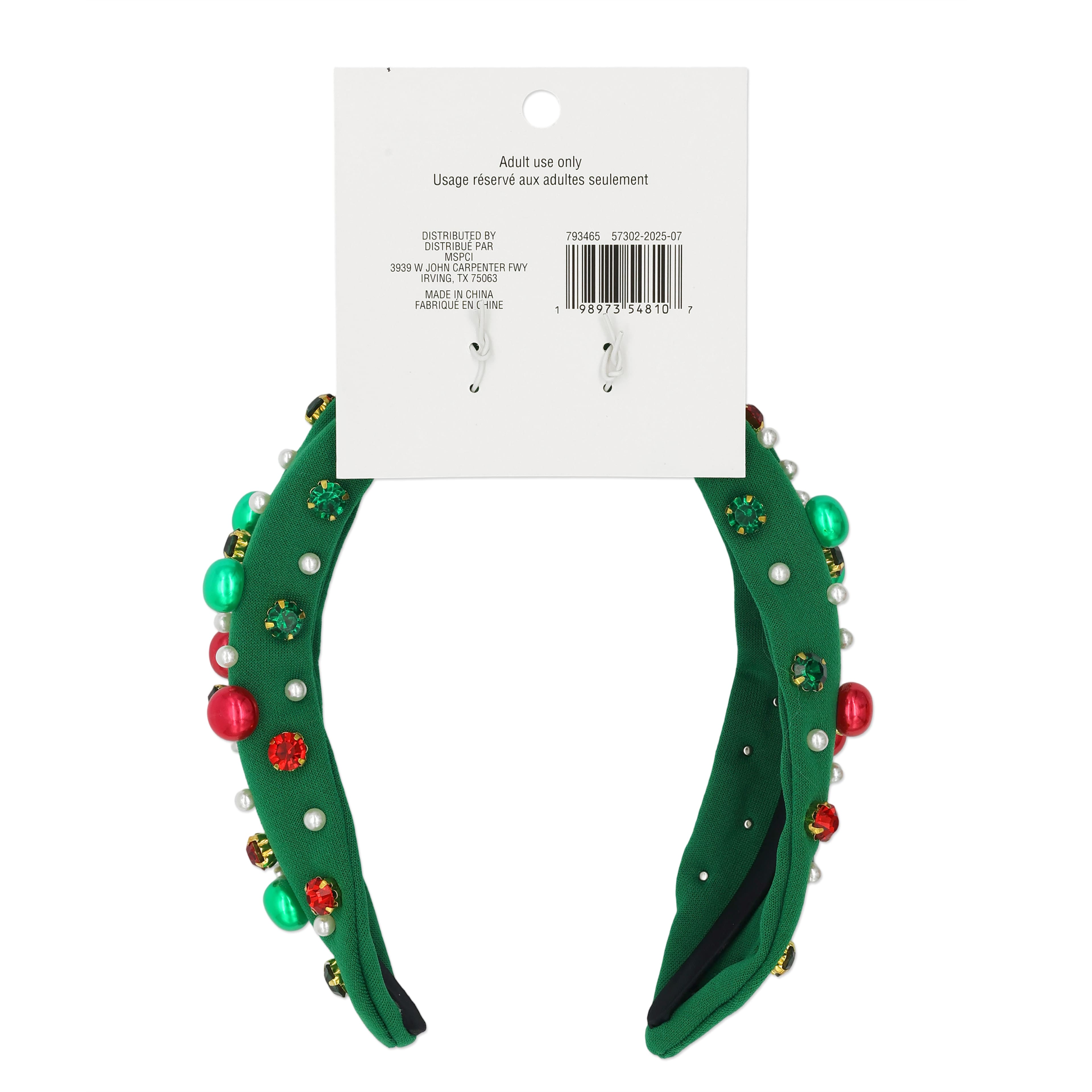 Beaded Fabric Headband by Celebrate It