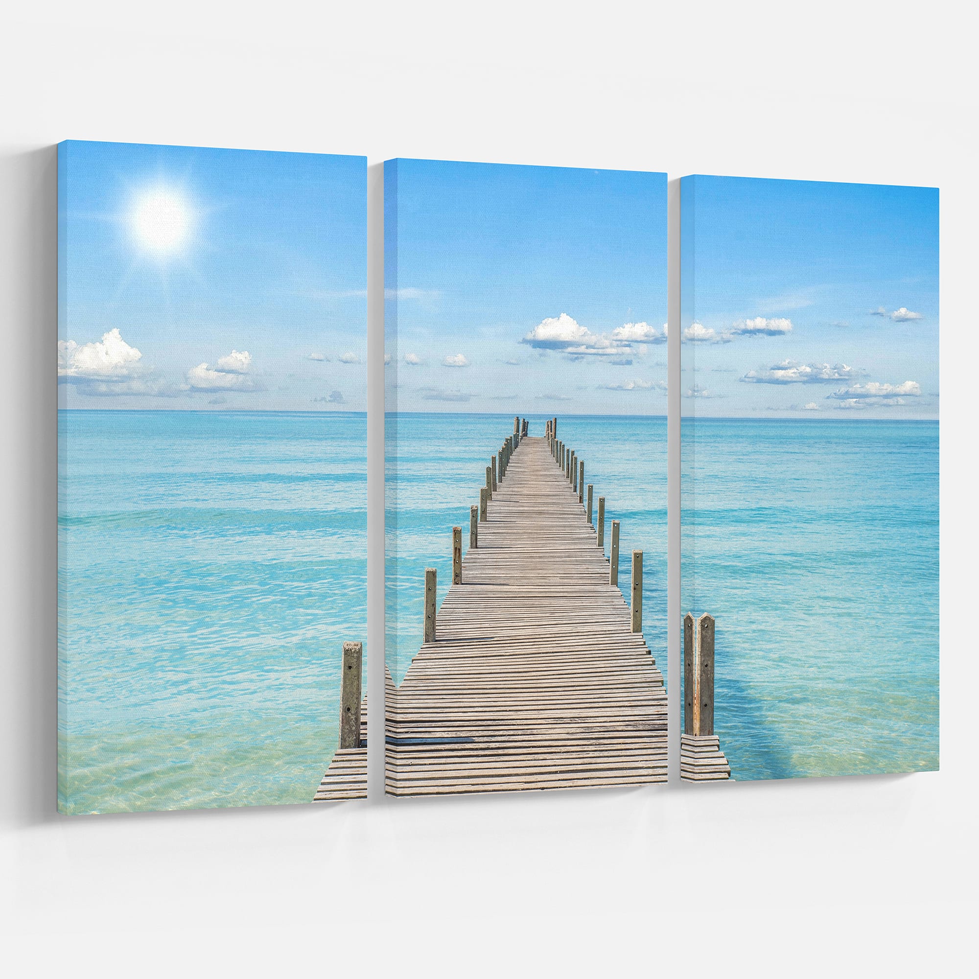 Designart - Pier Infinite to the Sea