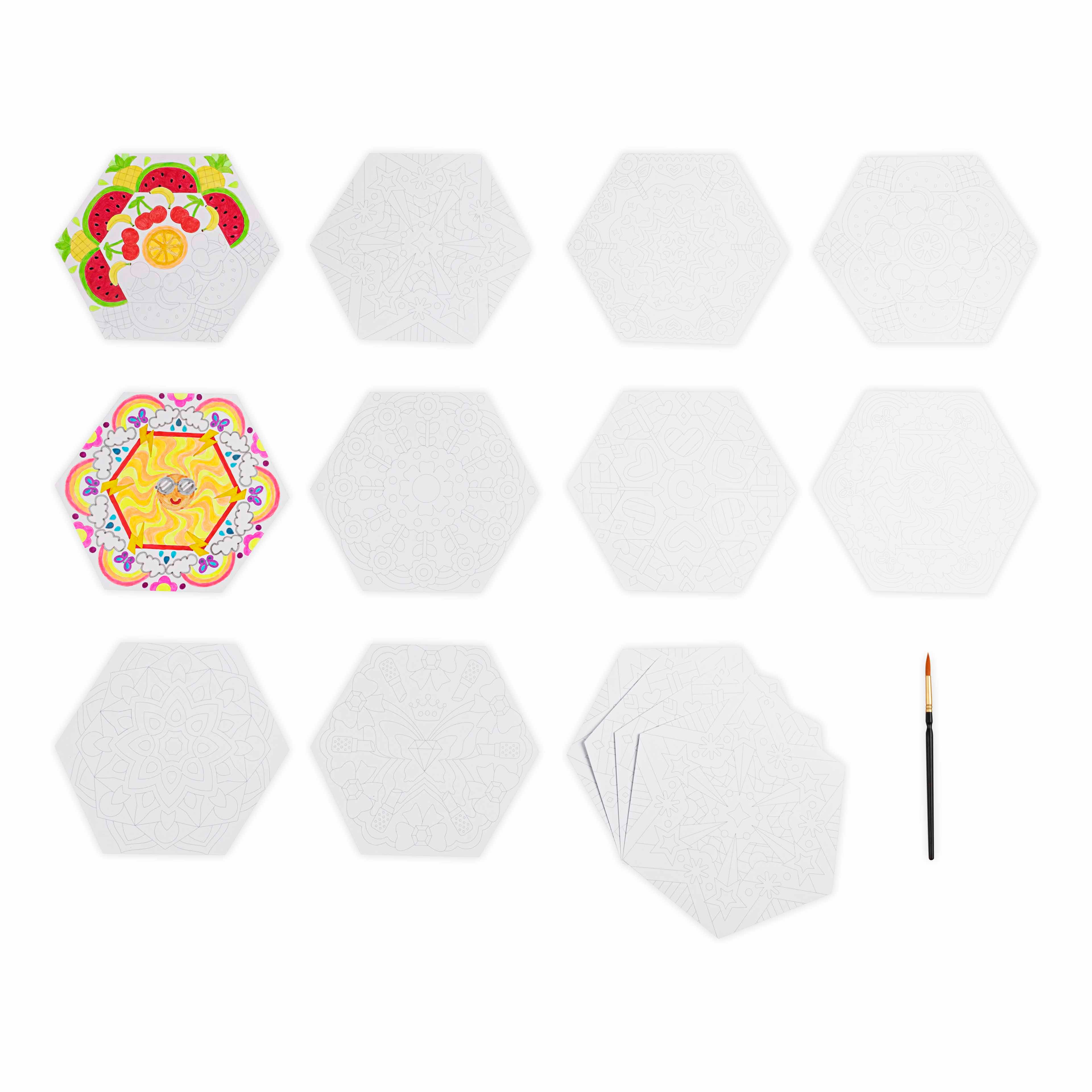 VIVID by Brea Reese&#xAE; Mandala Mixed Media Coloring Pad