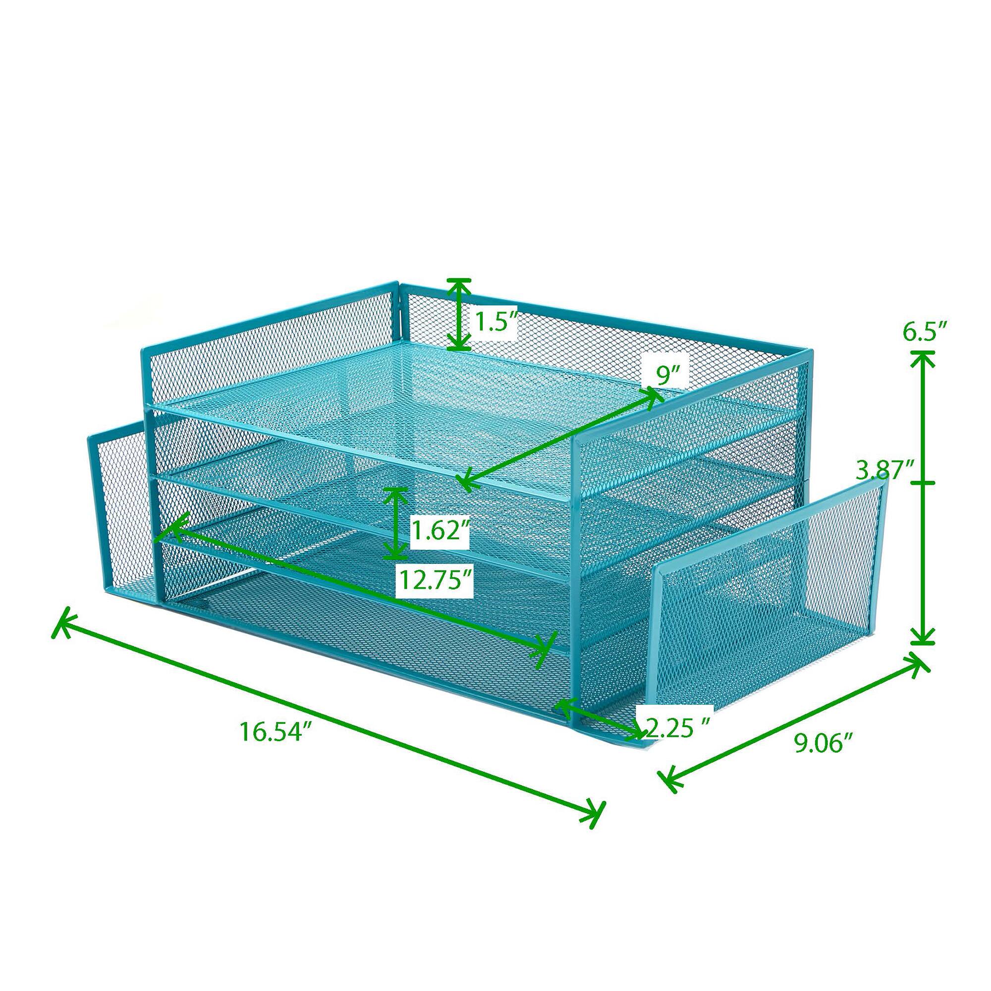 Mind Reader 6-Compartment Desk Organizer