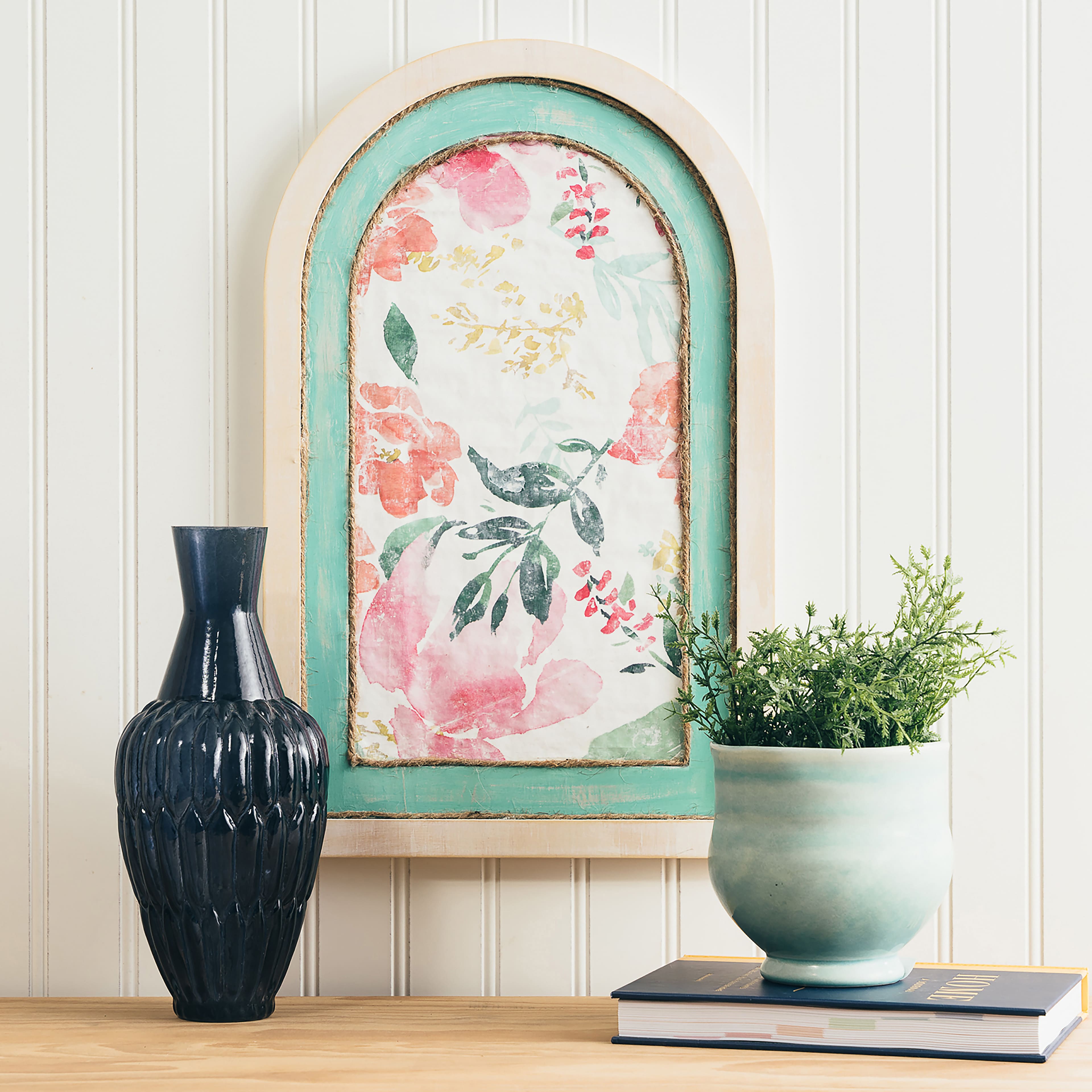 Unfinished Wood Arch Sign