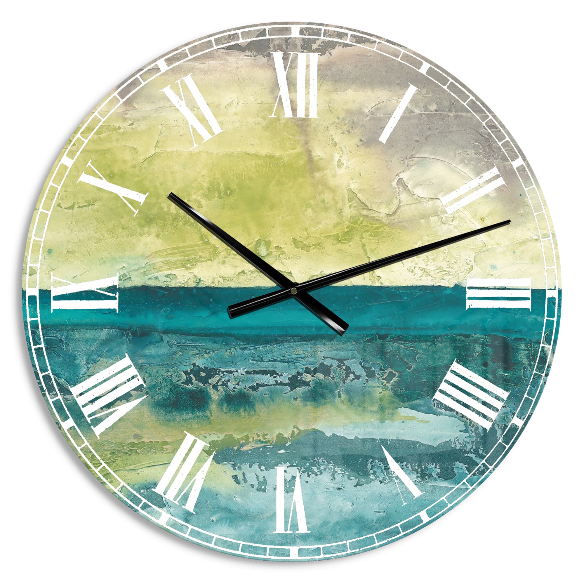 Designart 'Beyond The Horizon I Traditional Wall Clock