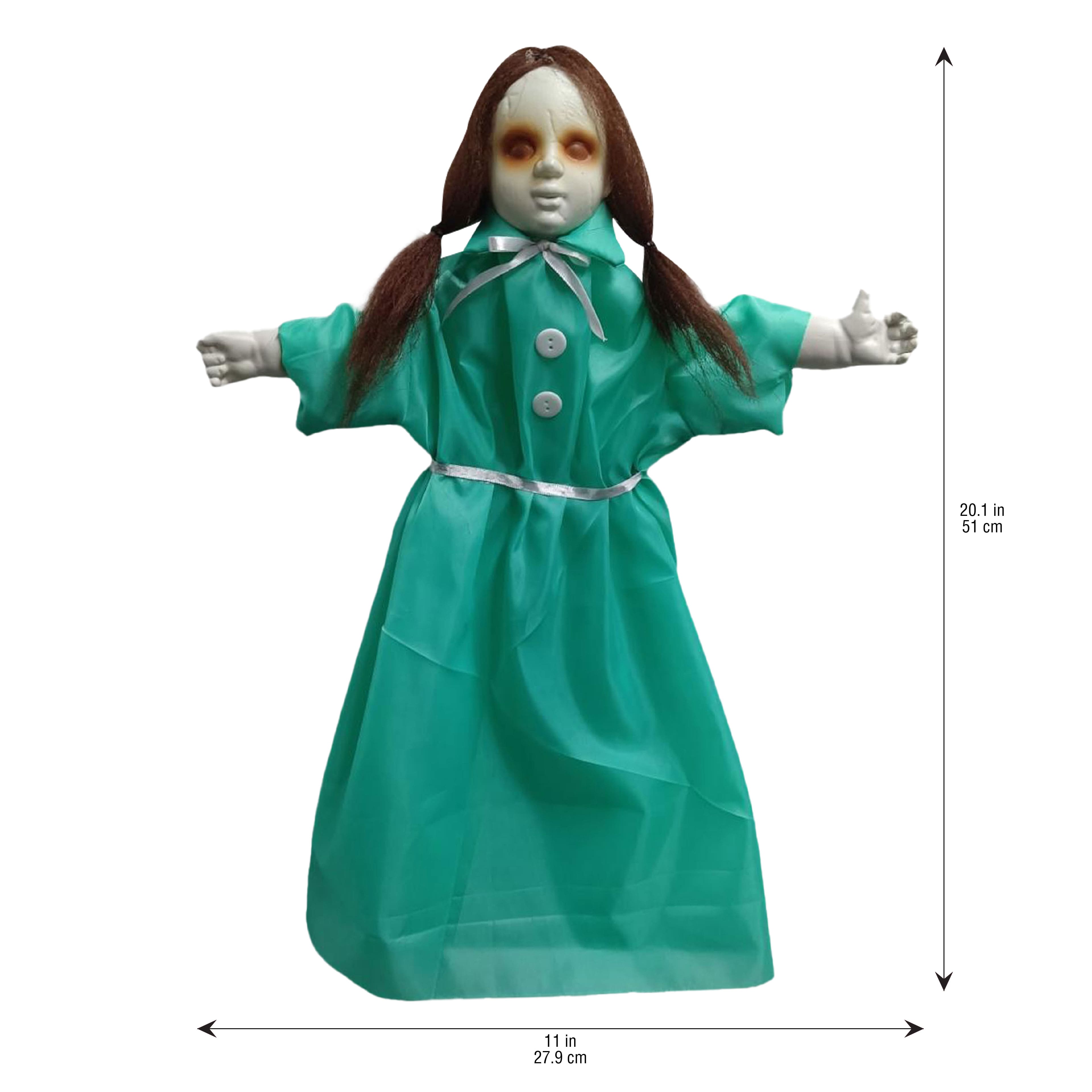 20&#x22; Green Hanging Reaper Girl by Ashland&#xAE;