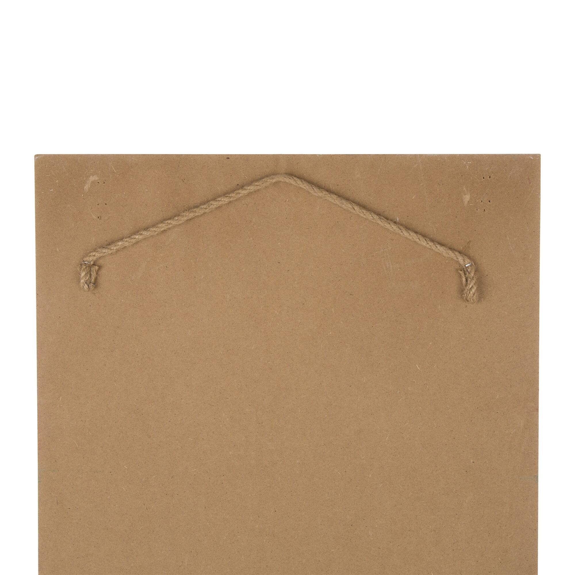 Glitzhome&#xAE; 24&#x22; Wooden &#x26; Metal Truck Wall D&#xE9;cor