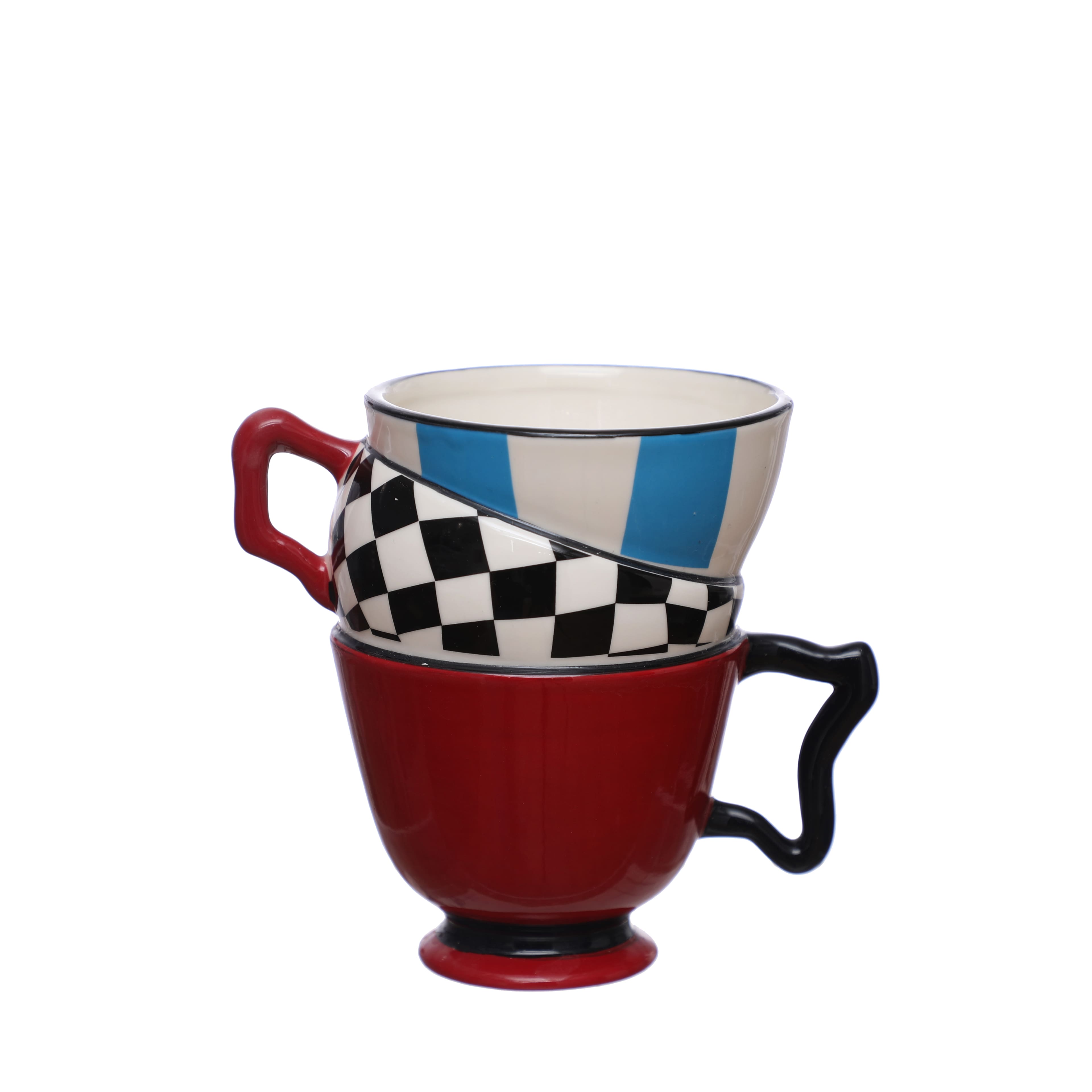 20.9oz. White Rabbit Teacup Trio Ceramic Mug by Ashland&#xAE;