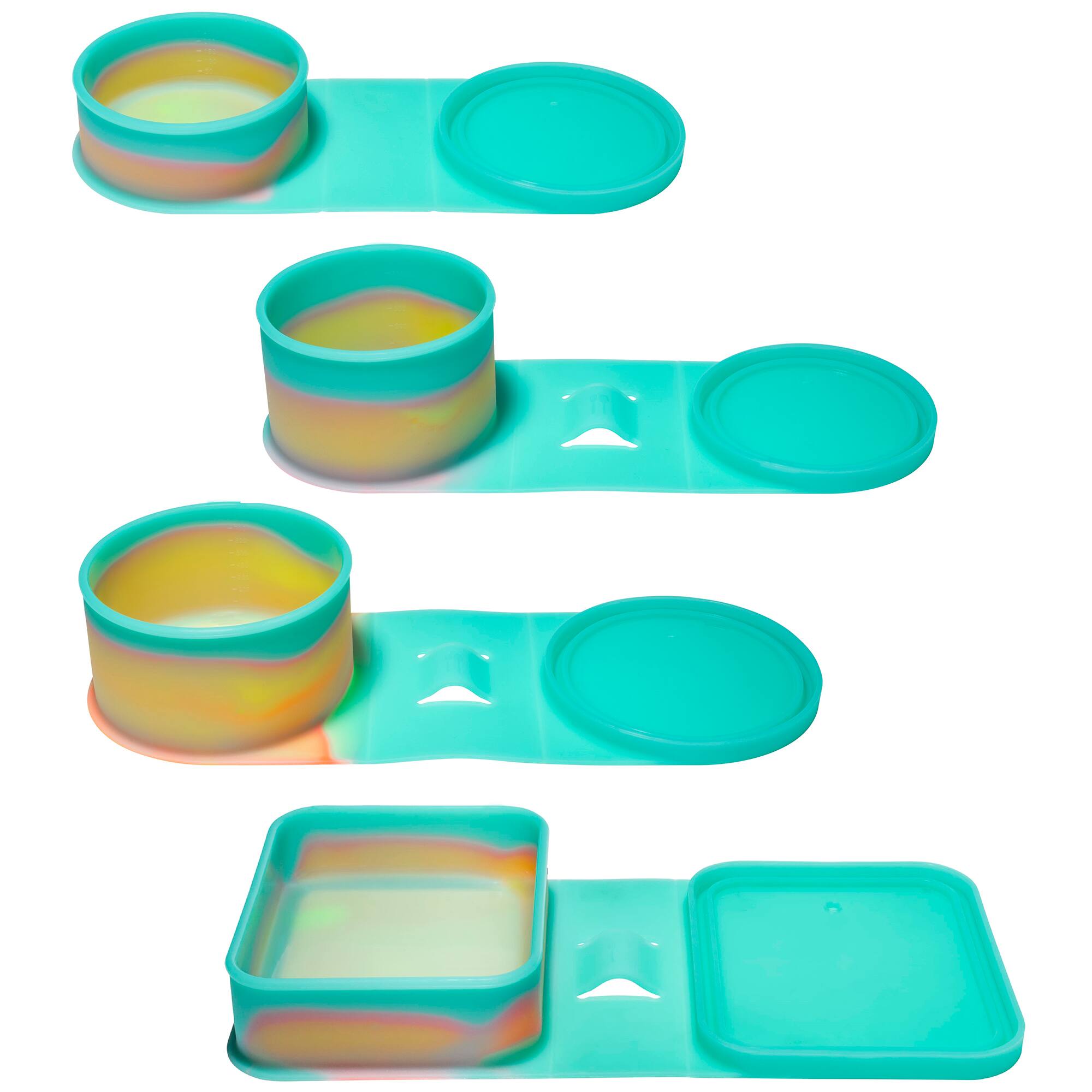 Silipint&#xAE; 4-Piece Silicone Go Go Bowl Set