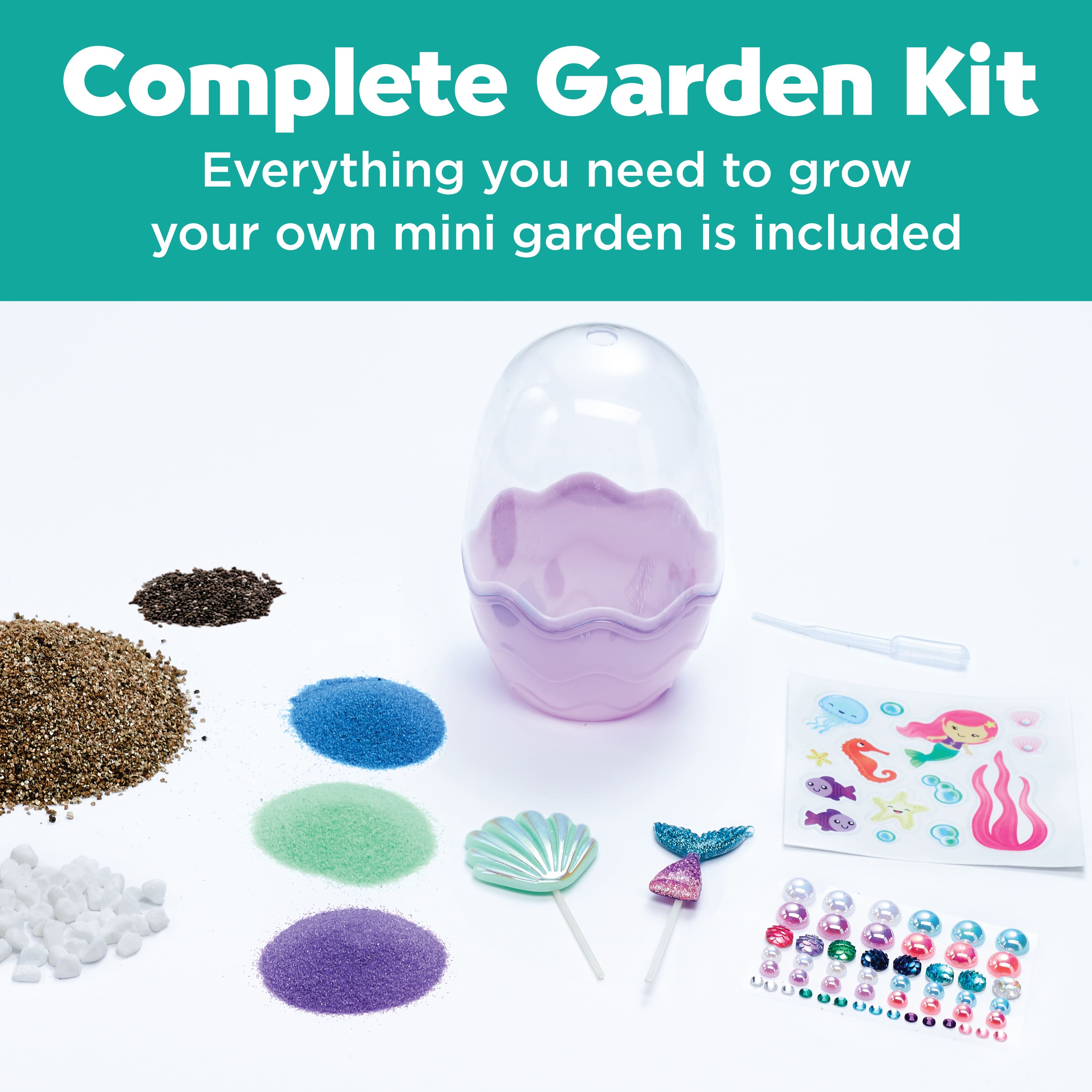 12 Pack: Creativity for Kids® Mermaid Mini Garden