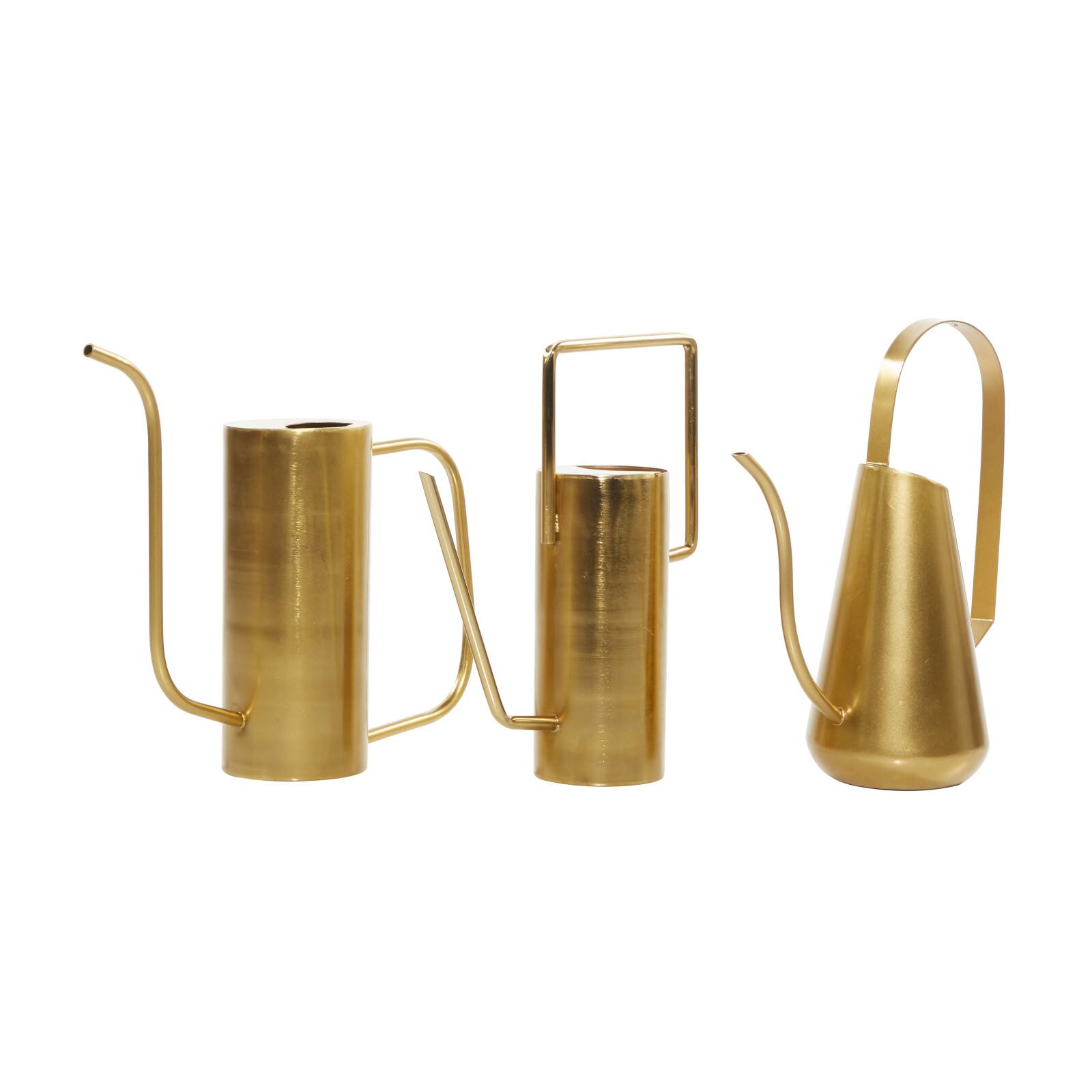Gold Metal Glam Watering Cans Set Michaels