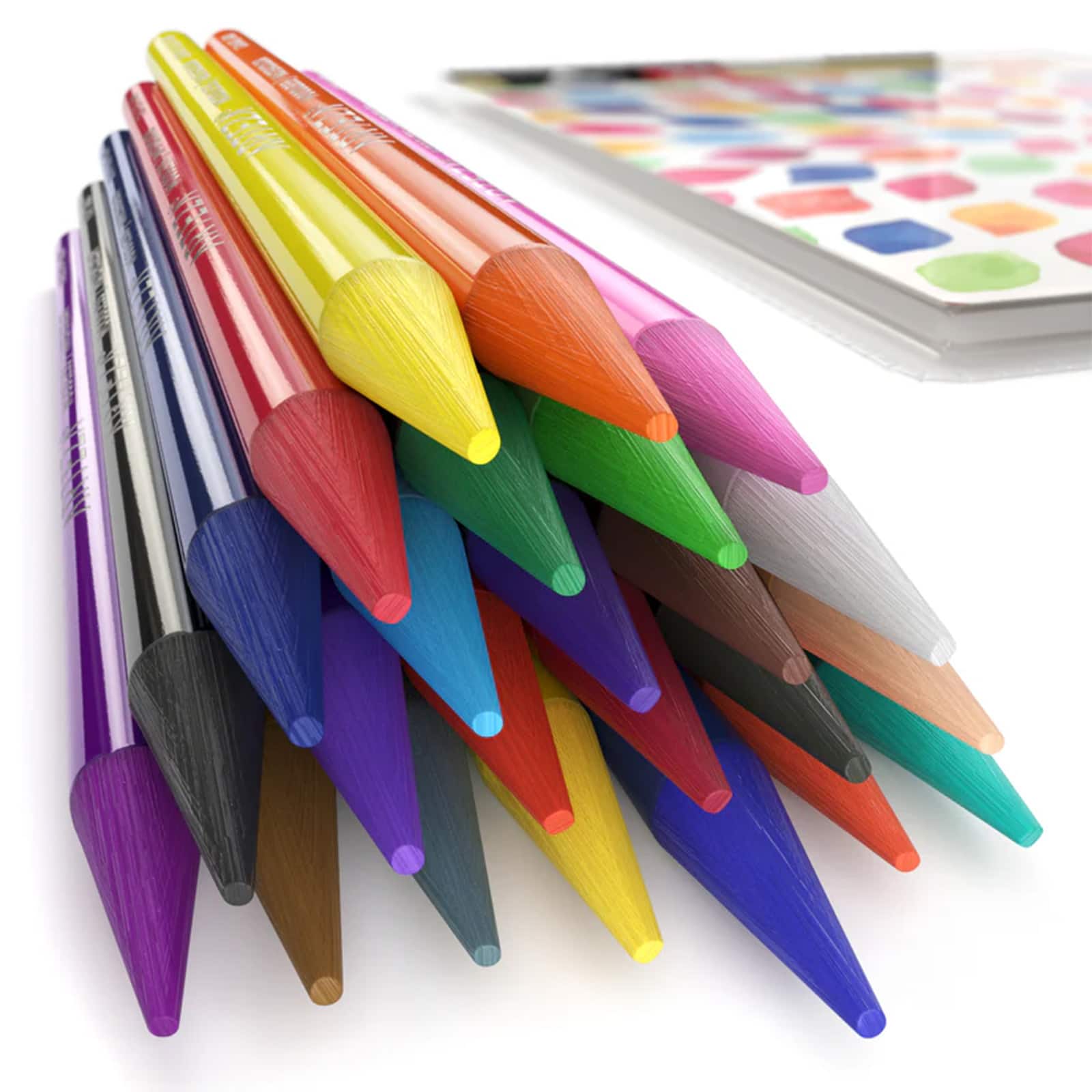 Arteza&#xAE; 24 Piece Woodless Watercolor Pencils